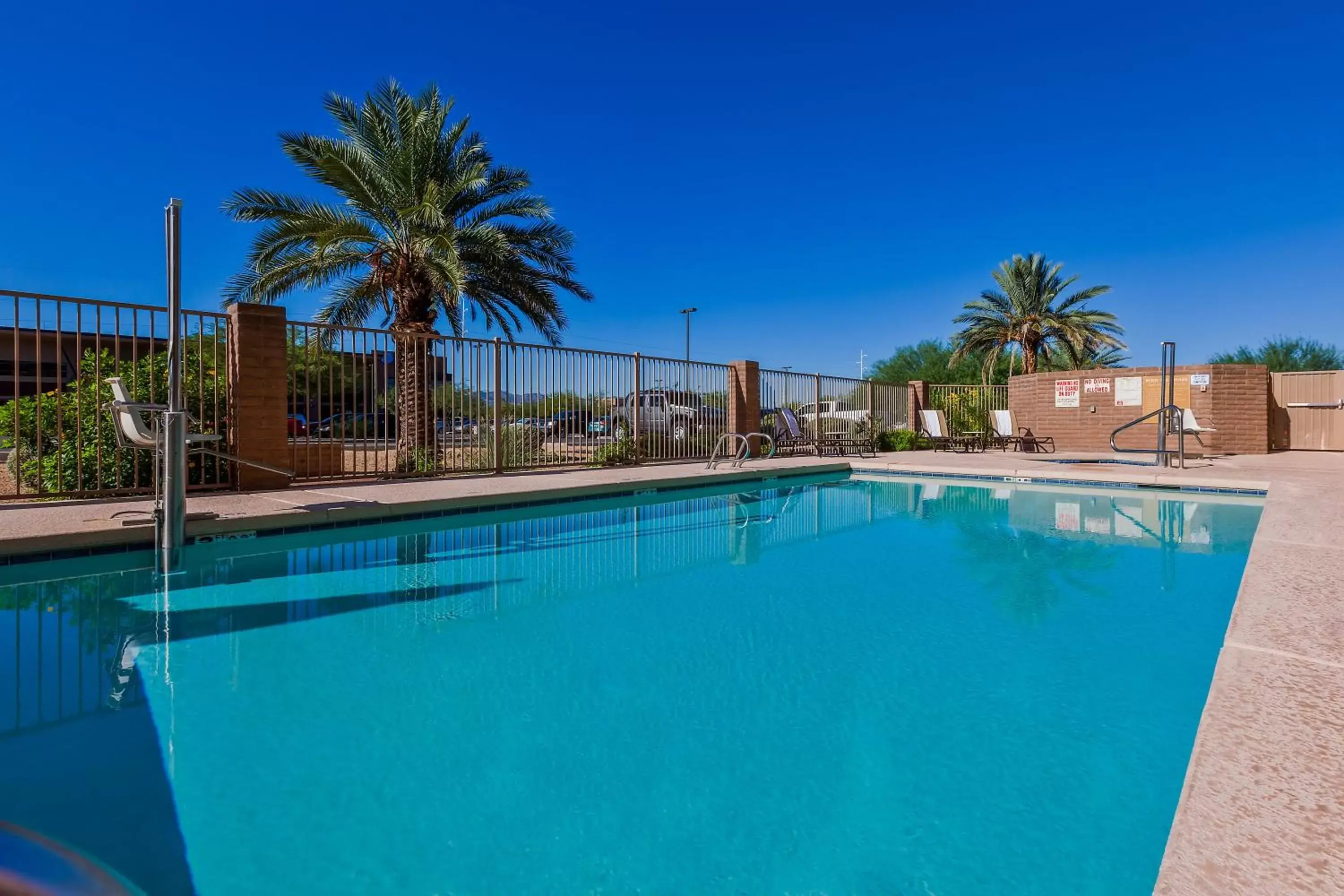 Swimming Pool in Candlewood Suites Tucson, an IHG Hotel