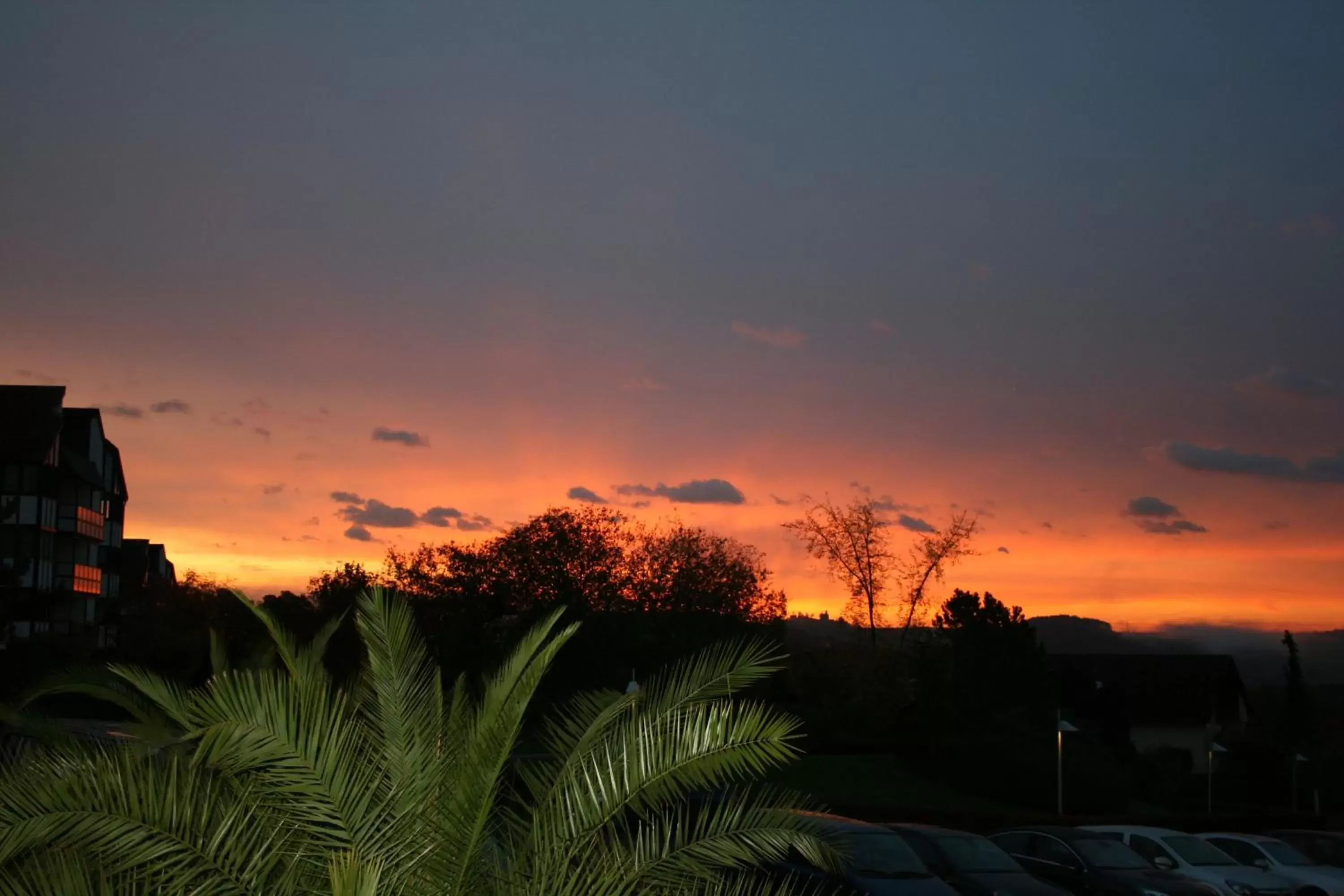 Night, Sunrise/Sunset in Seniorenresidenz Parkwohnstift Bad Kissingen