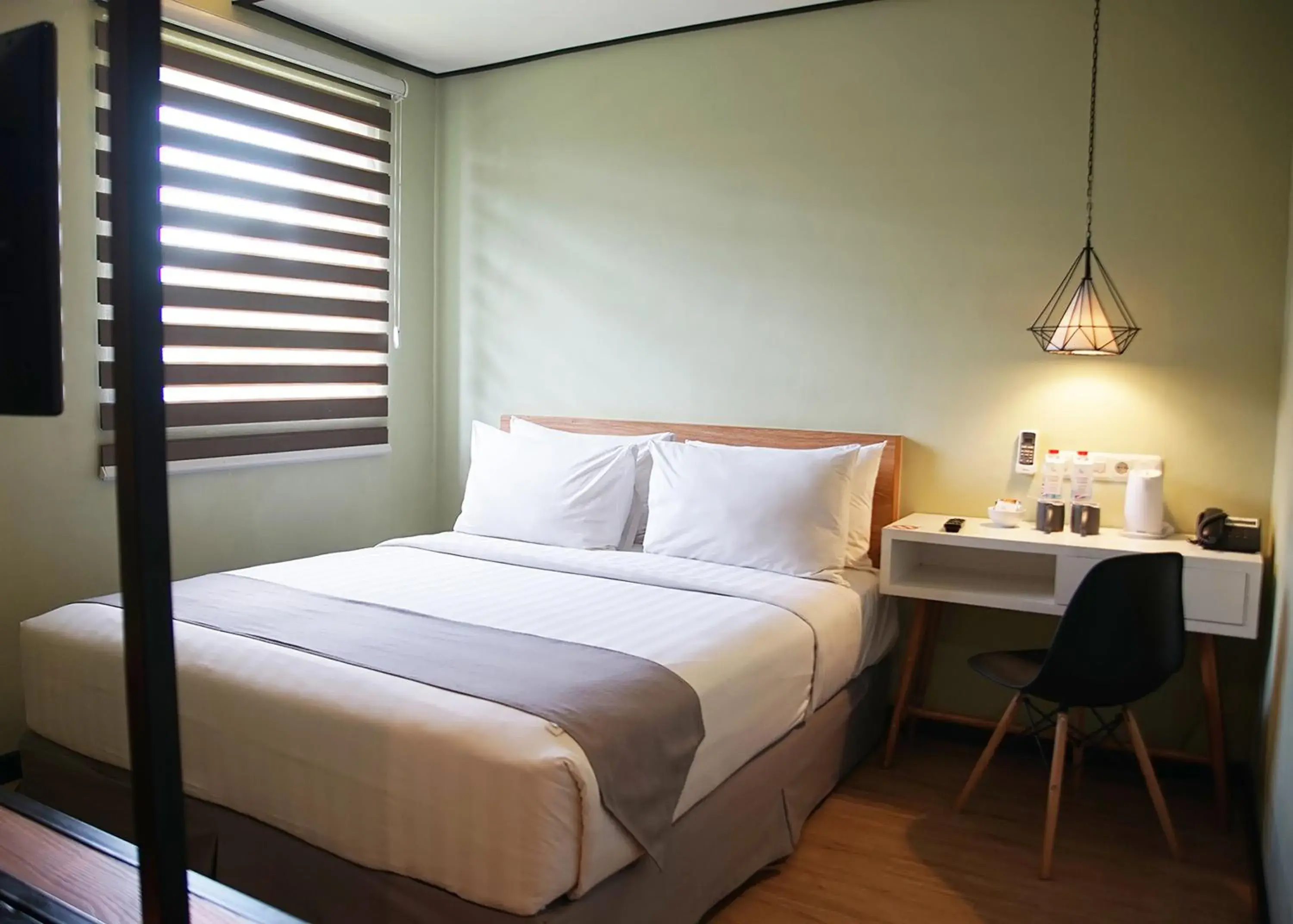 Bed in Allstay Ecotel Yogyakarta