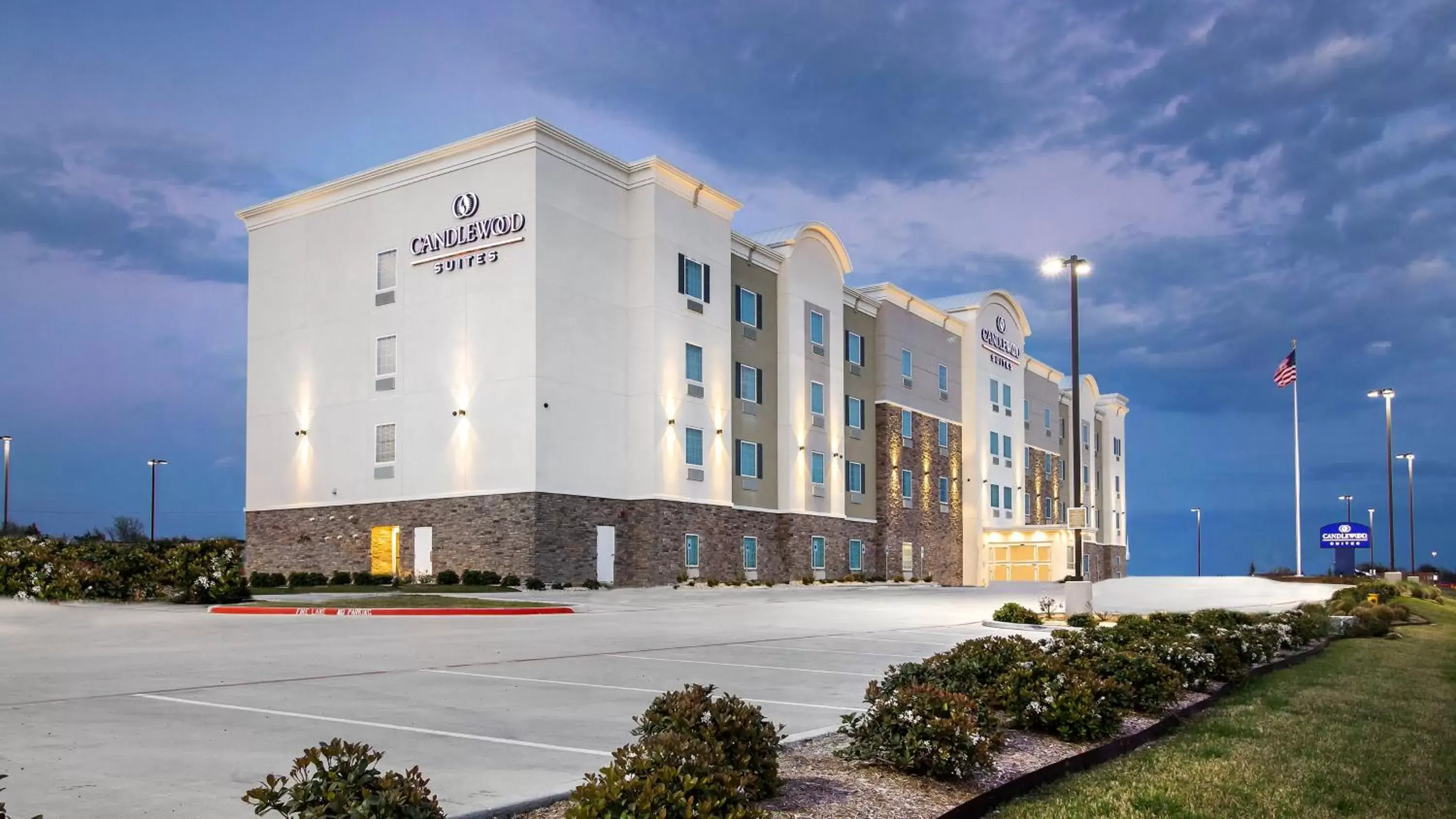 Property building in Candlewood Suites Waco, an IHG Hotel