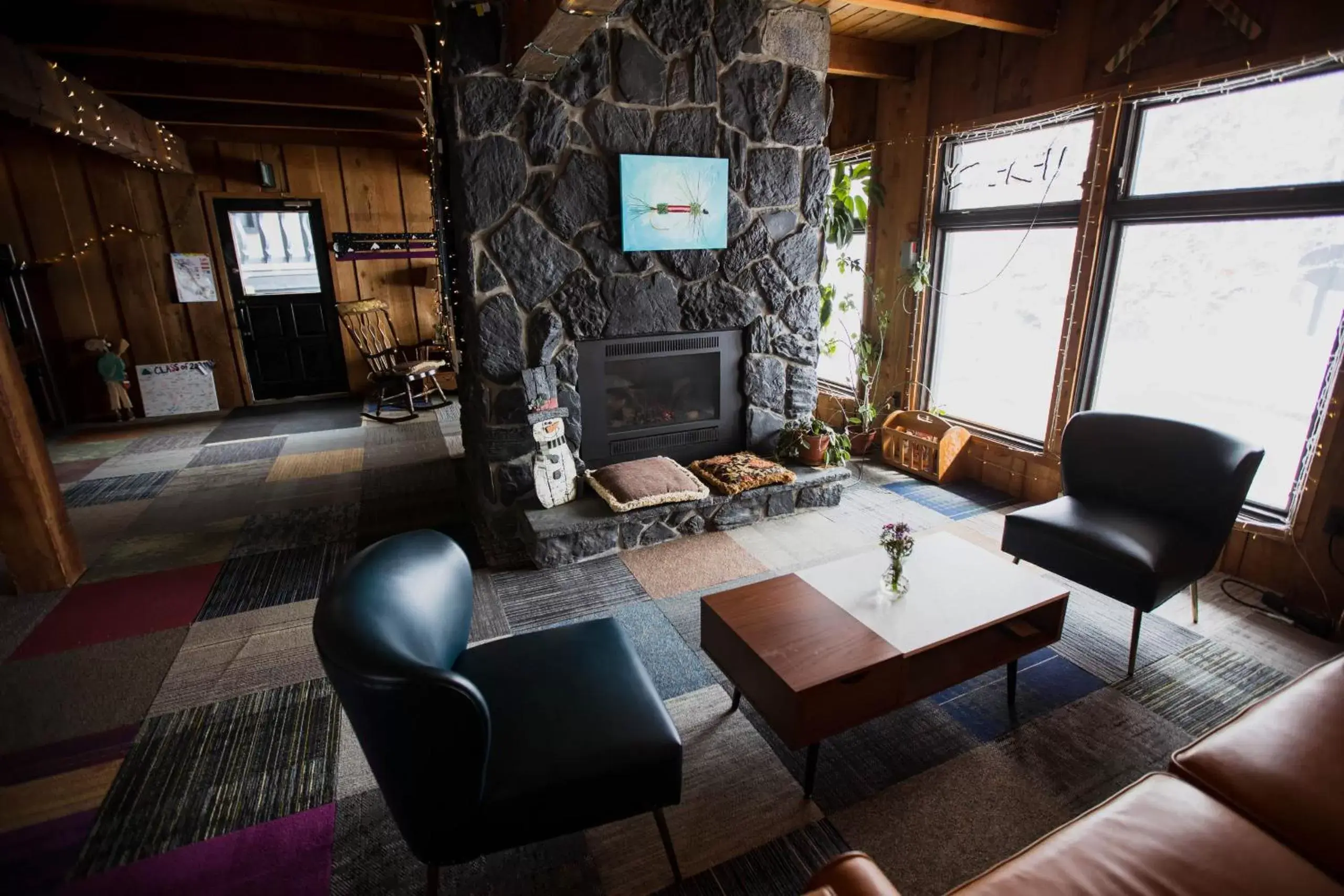 Seating Area in The Viking Lodge - Downtown Winter Park Colorado