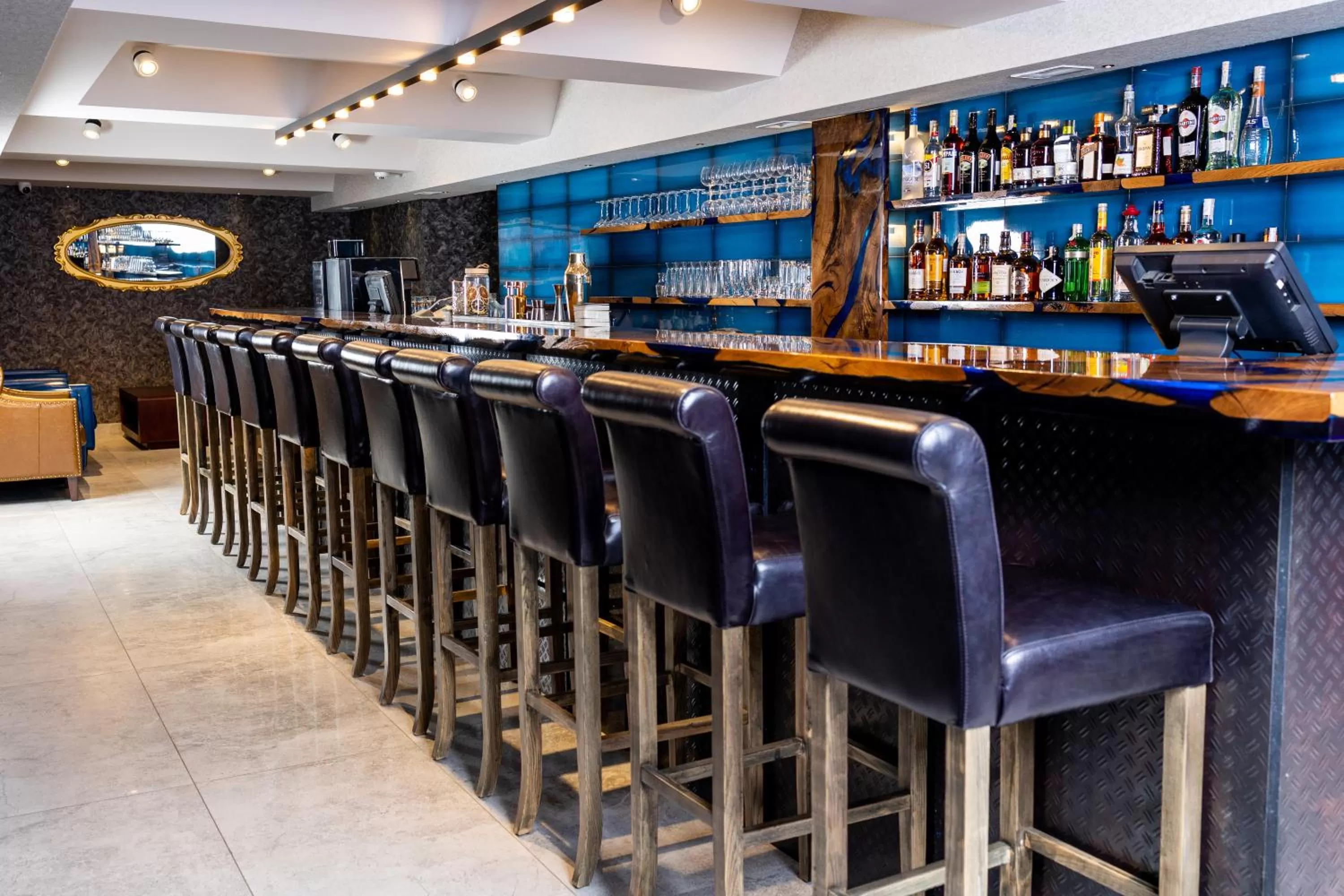 Lounge or bar in Theory Hotel