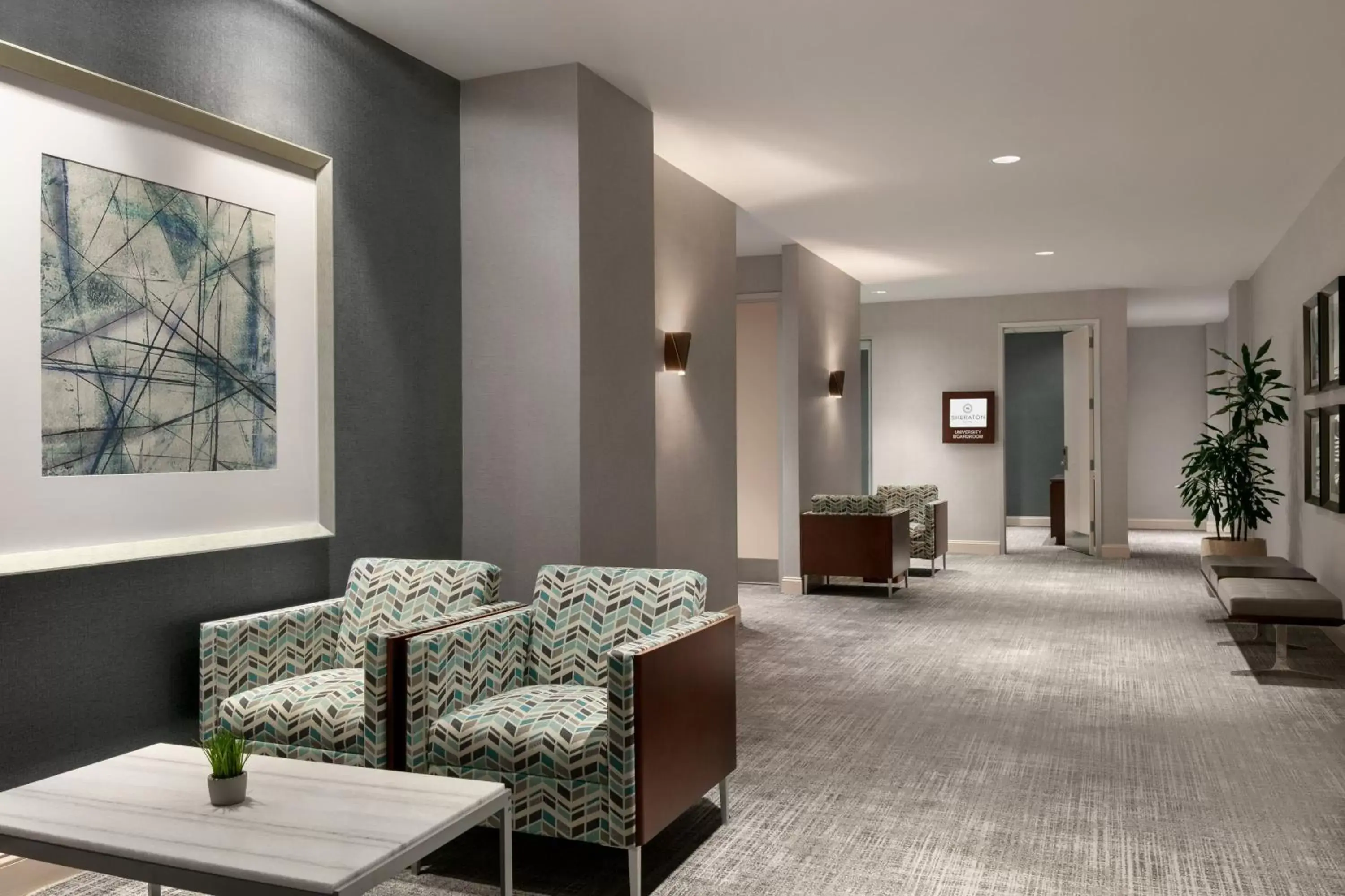 Meeting/conference room, Lobby/Reception in Sheraton Raleigh Hotel