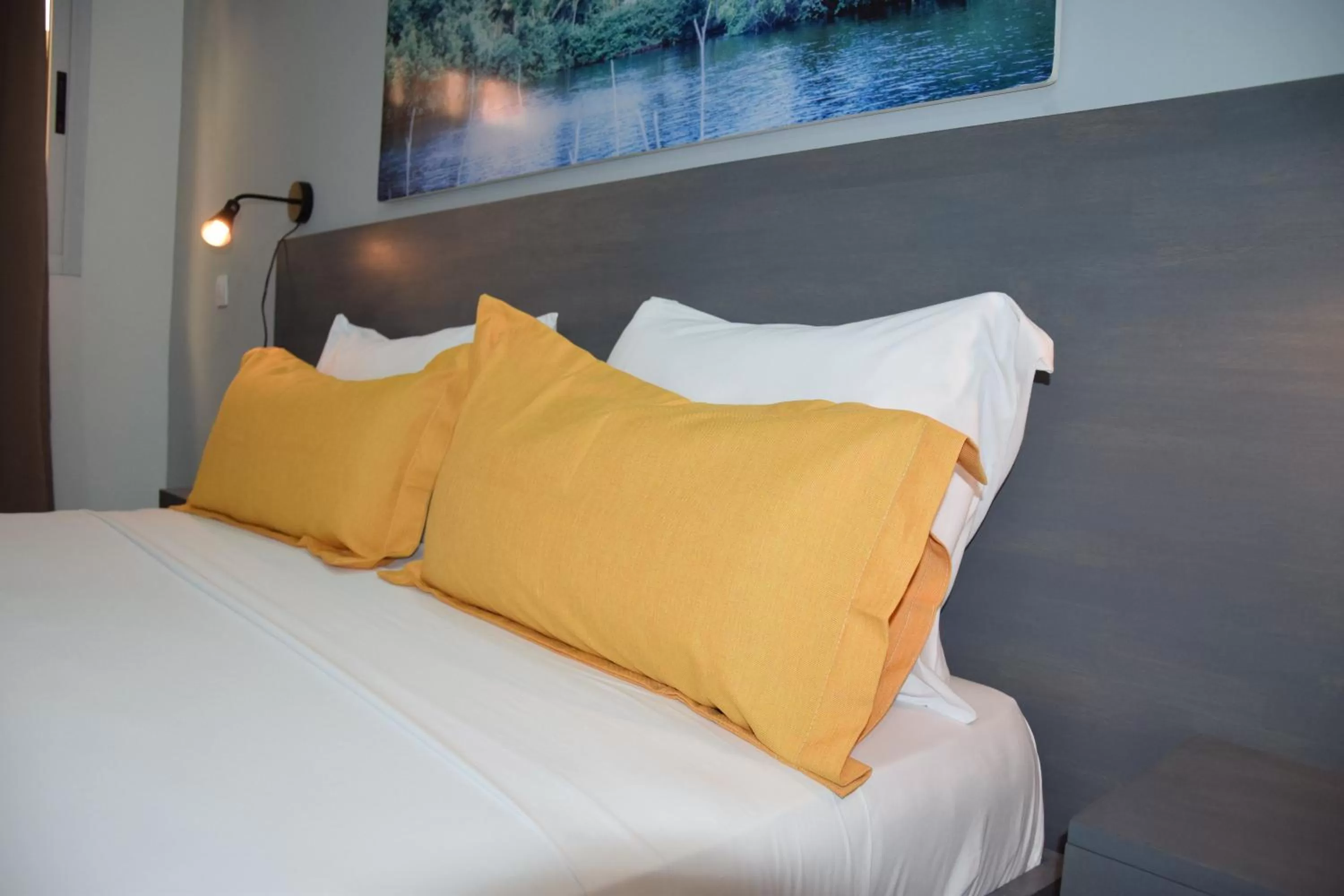 Bed in Hotel Le Marly