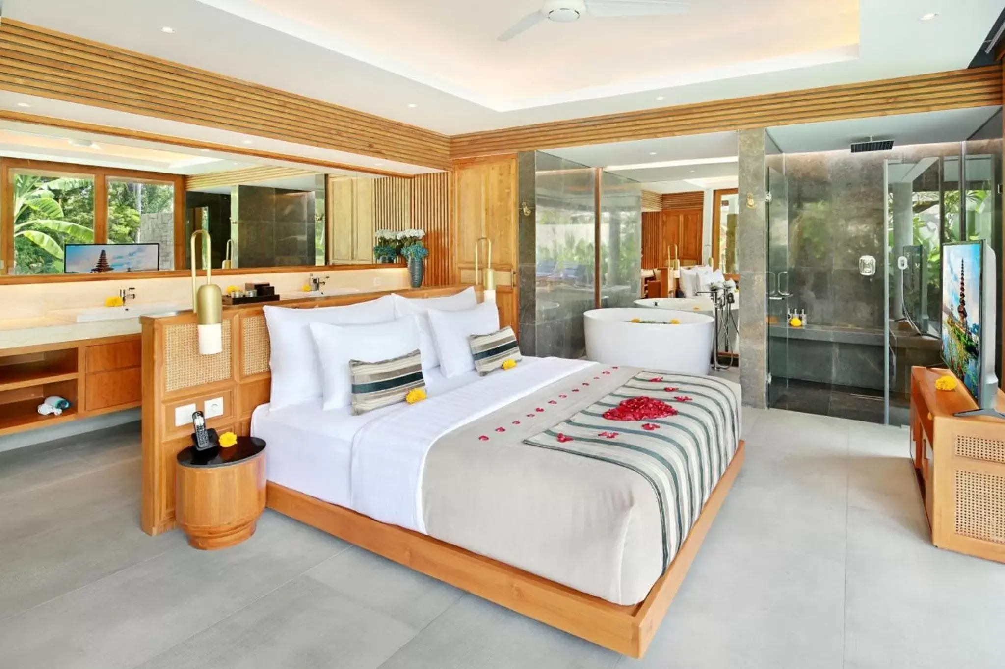 Photo of the whole room in Kaamala Resort Ubud by Ini Vie Hospitality