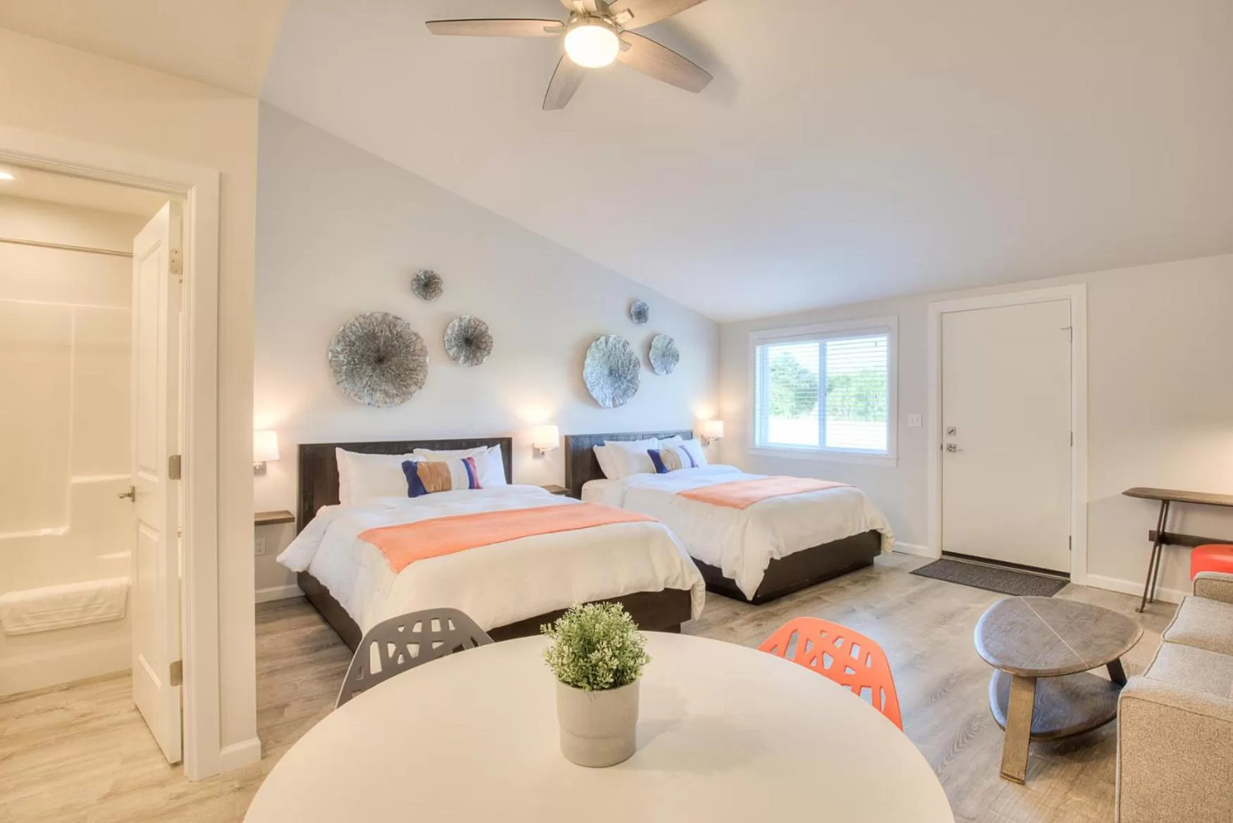 Bed in Ocean Shores Resort