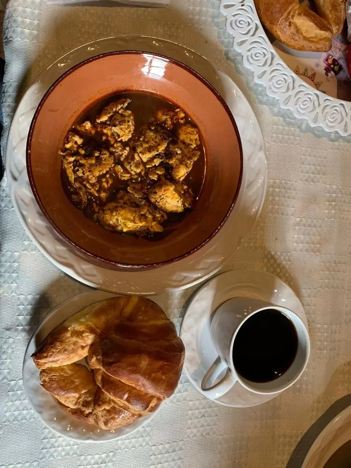 Breakfast, Food in Antigua Hacienda Metepec