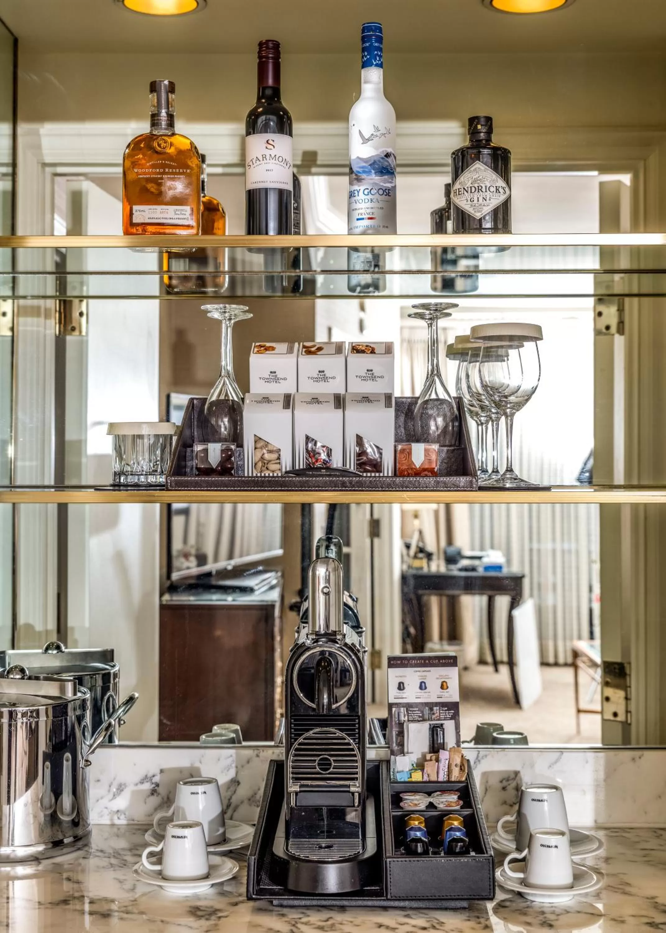 Coffee/tea facilities in The Townsend Hotel