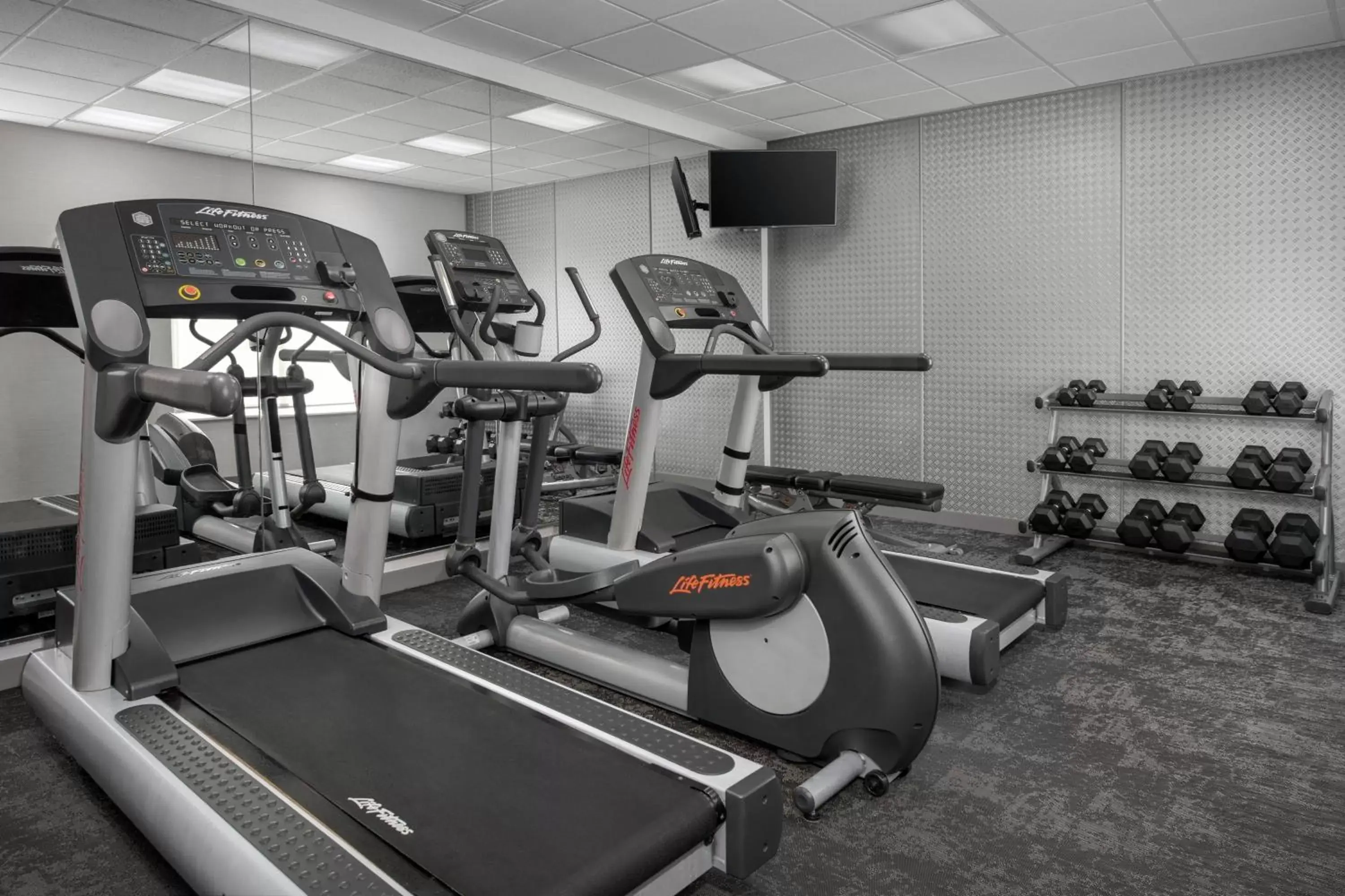 Fitness centre/facilities, Fitness Center/Facilities in Fairfield Inn & Suites Roanoke Hollins/I-81