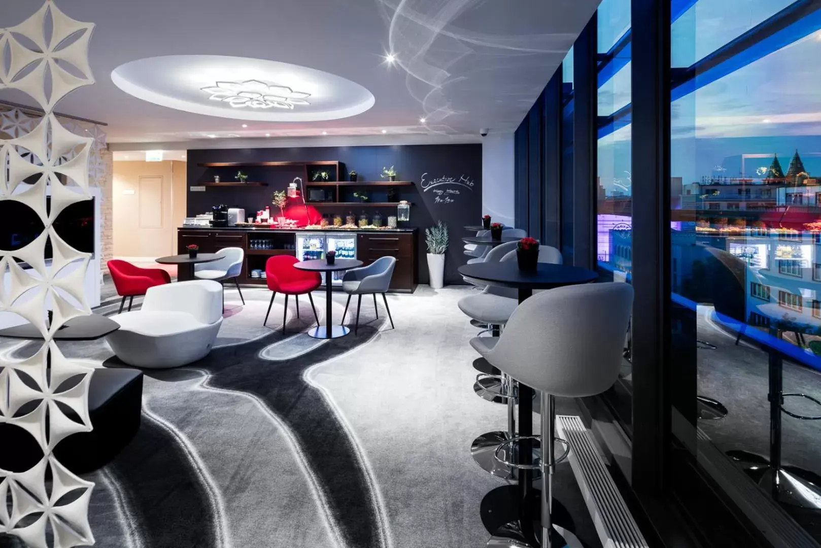 Lounge or bar in Vienna House by Wyndham Andel's Prague