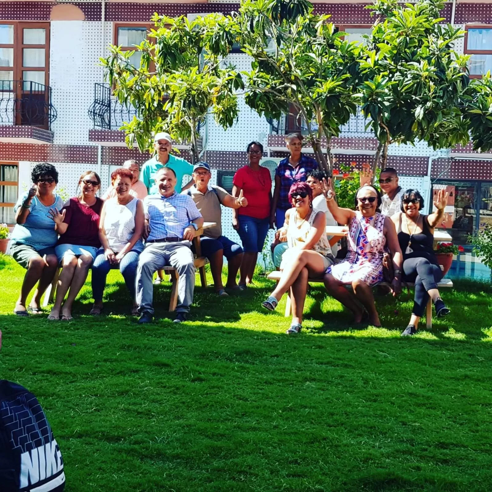 group of guests in Sezgin Hotel