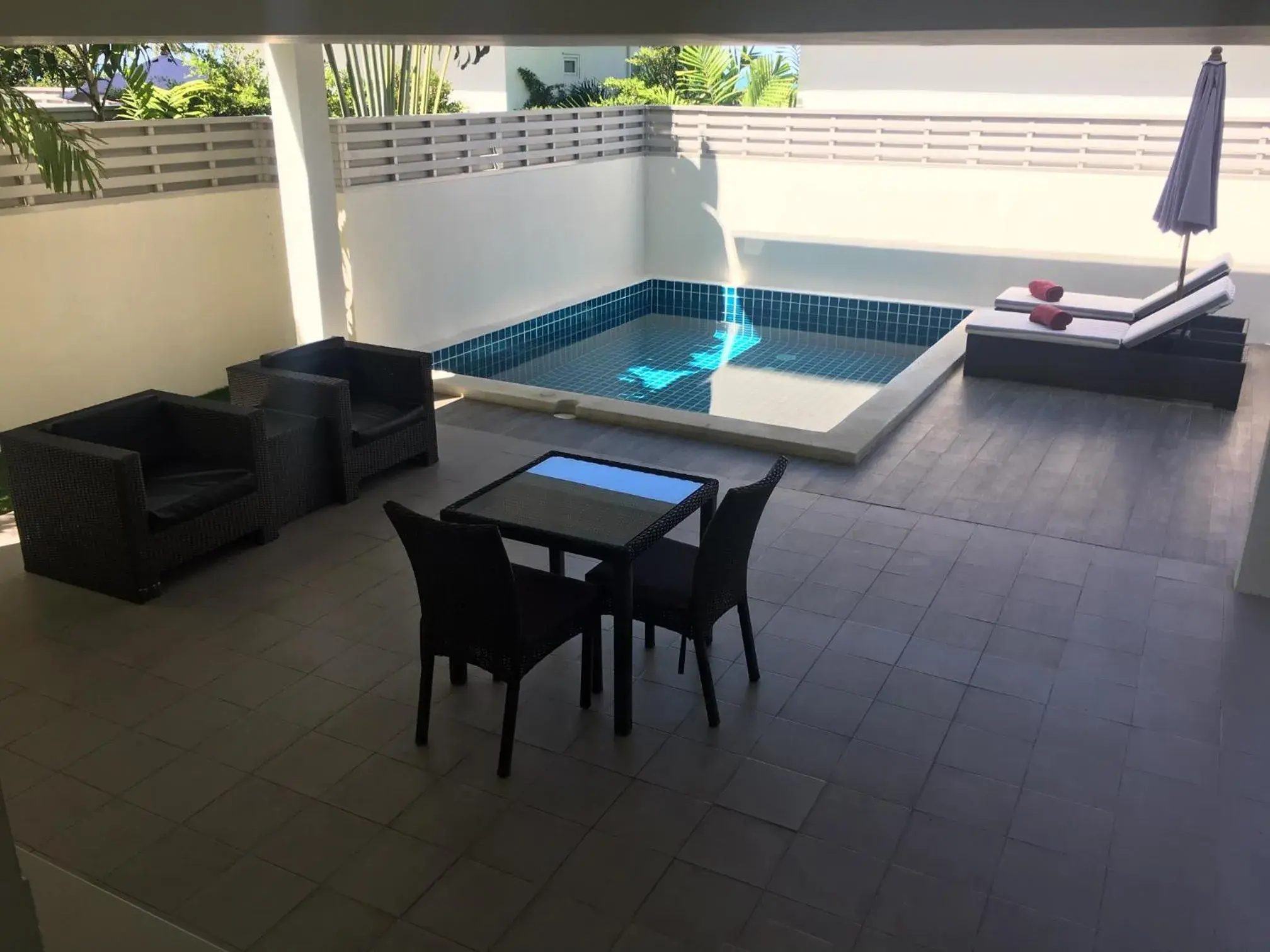 Patio in Samui Blue Orchid - Adult Only