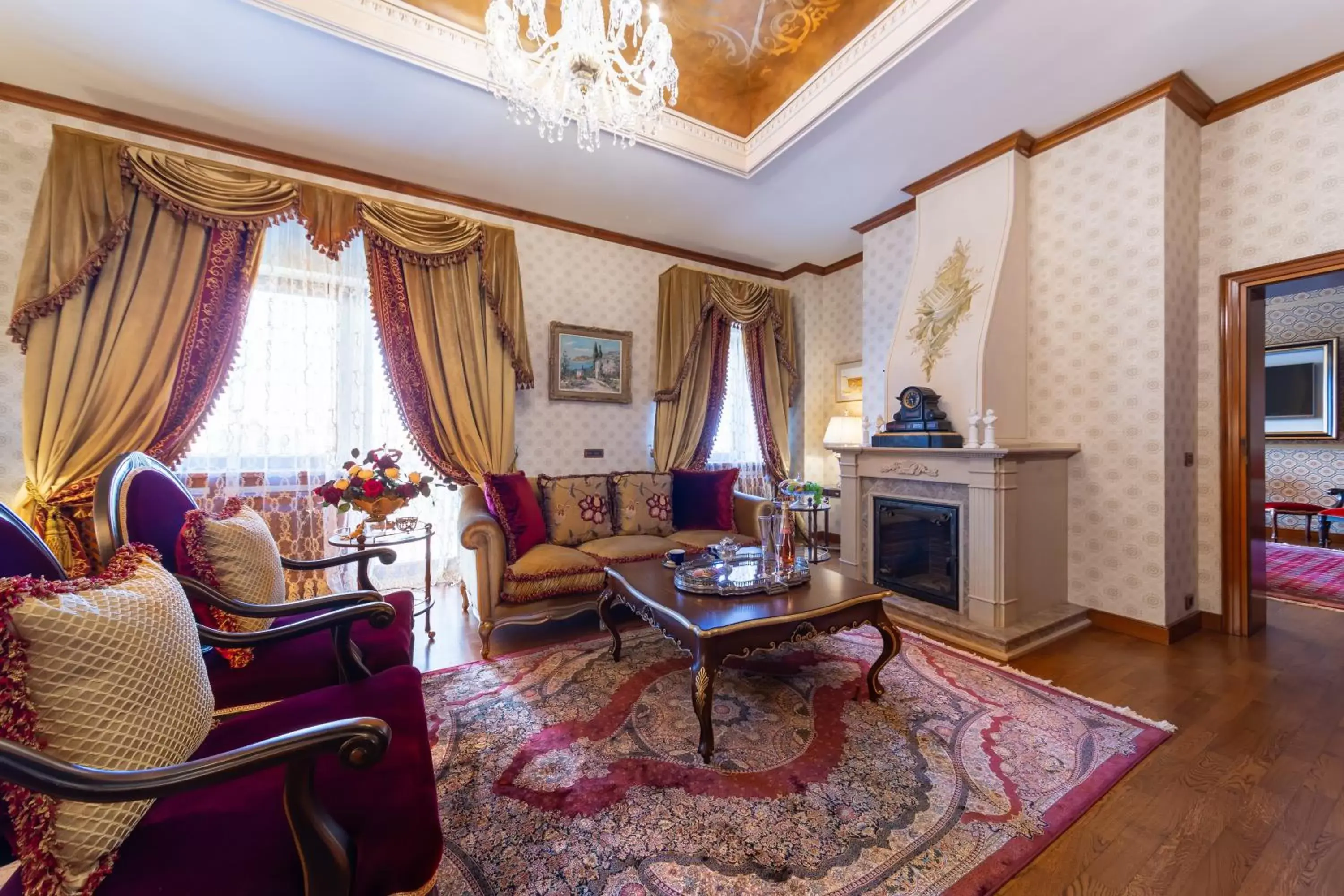 Living room, Seating Area in Suter Palace Heritage Boutique Hotel