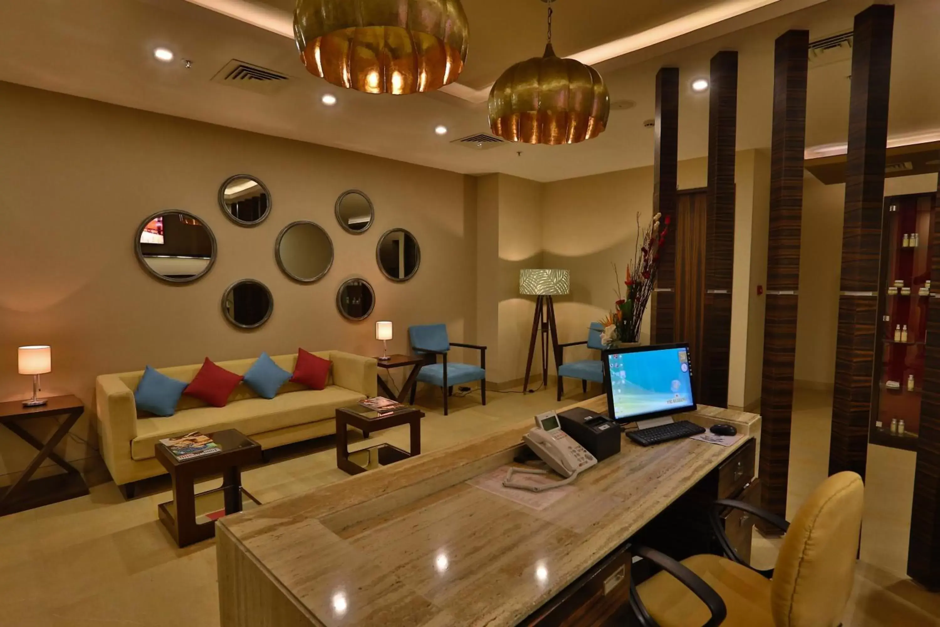 Lobby or reception in The Residency Towers Coimbatore