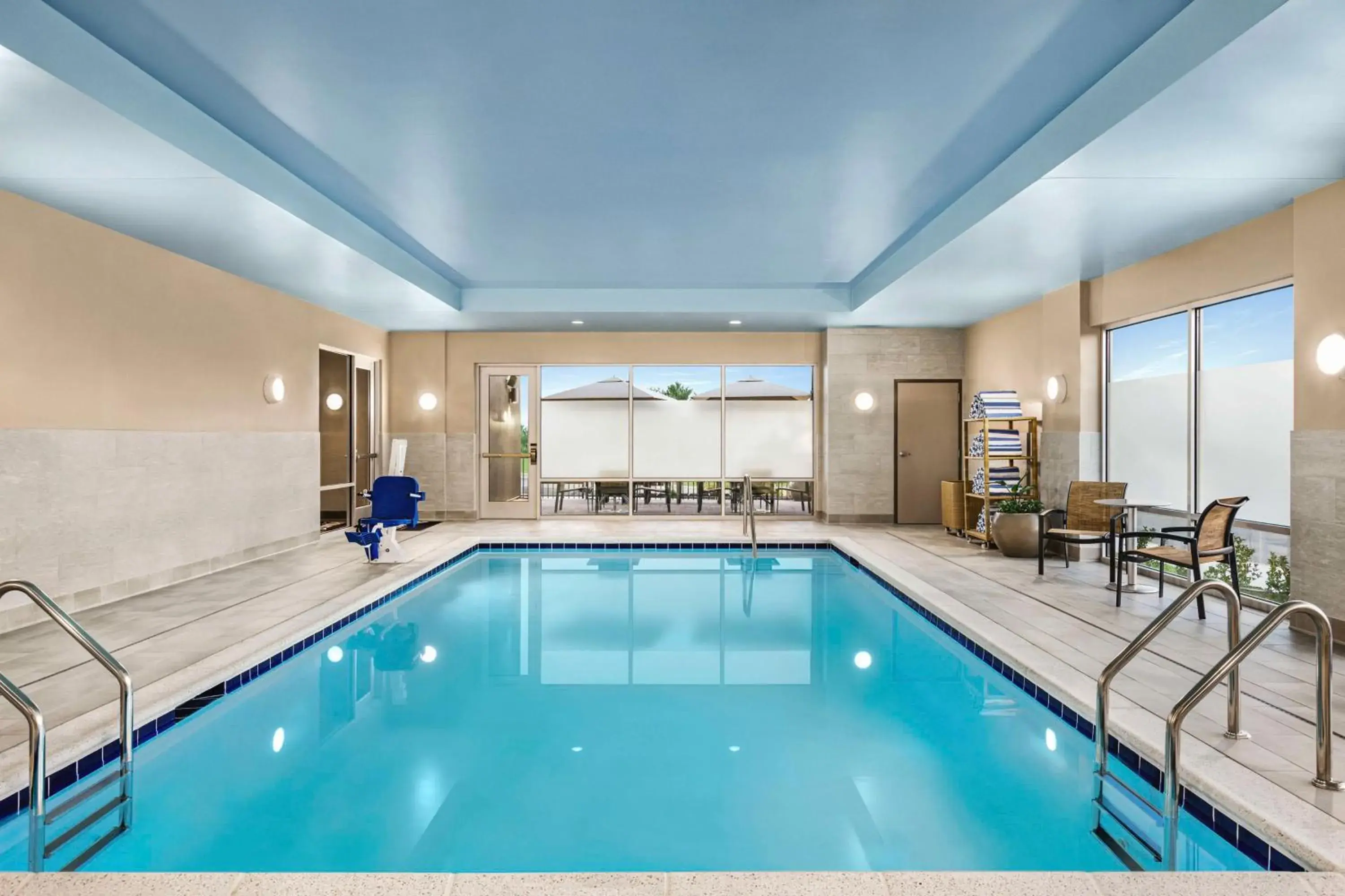 Pool view, Swimming Pool in Home2 Suites By Hilton Leesburg, Va