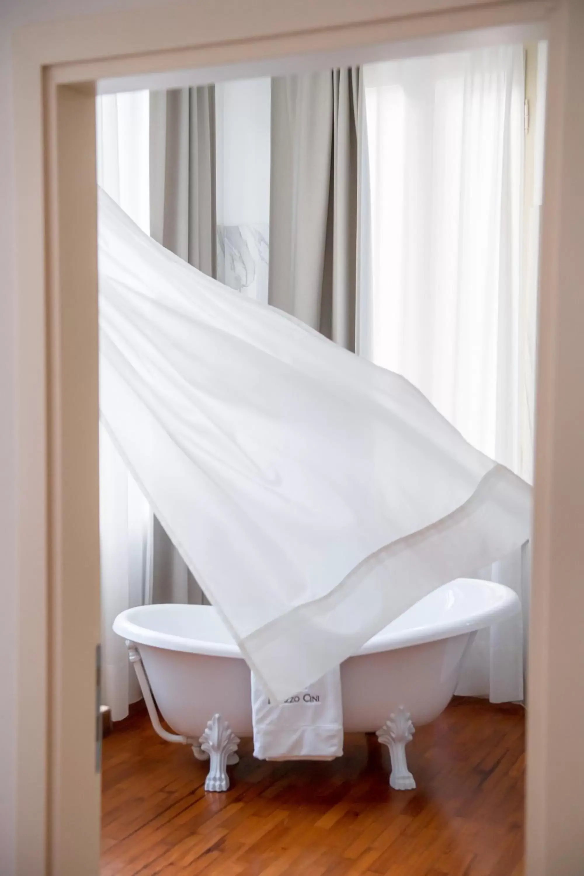 Bathroom in Palazzo Cini Luxury Rooms in Pisa