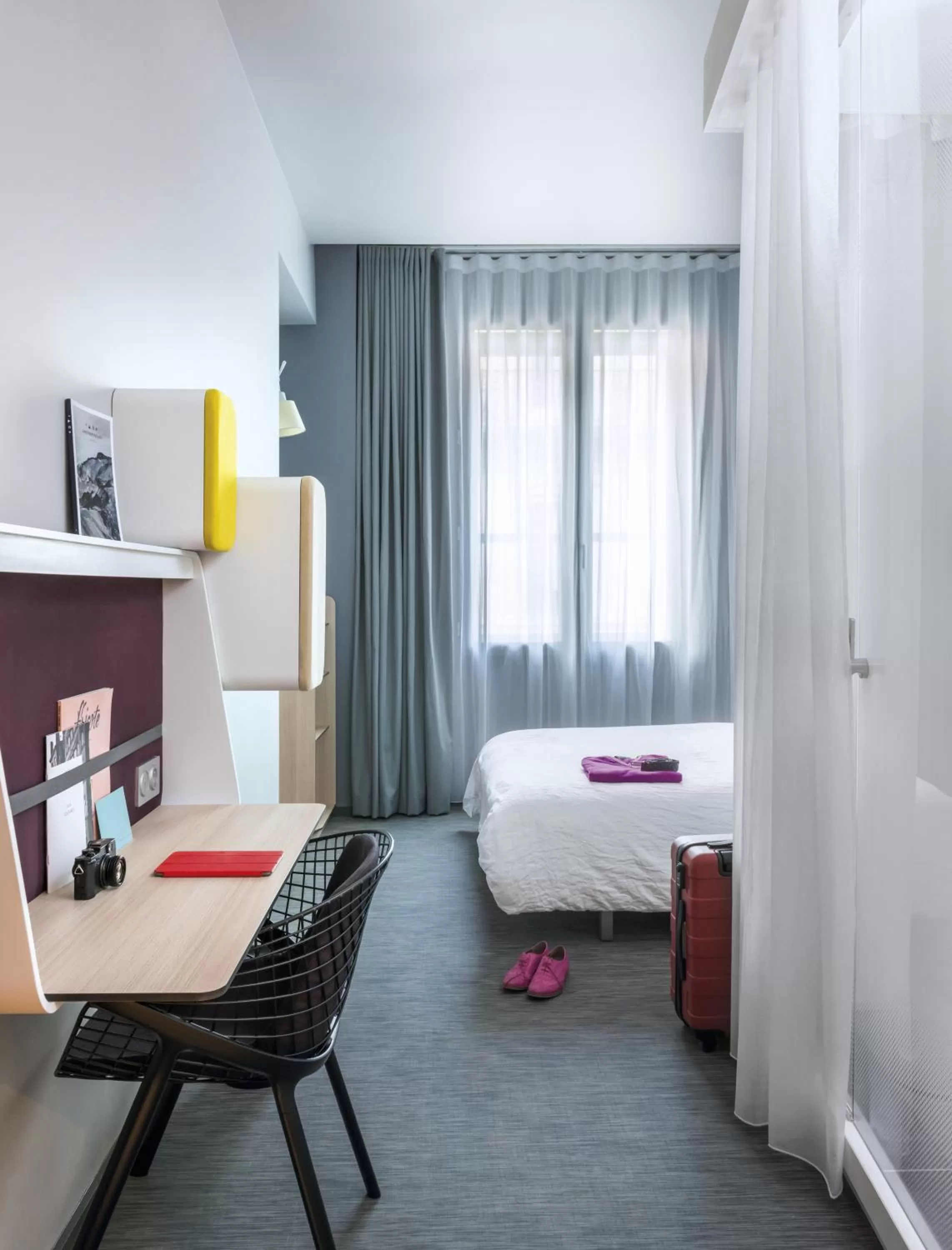 Photo of the whole room, Bed in OKKO Hotels Lyon Centre