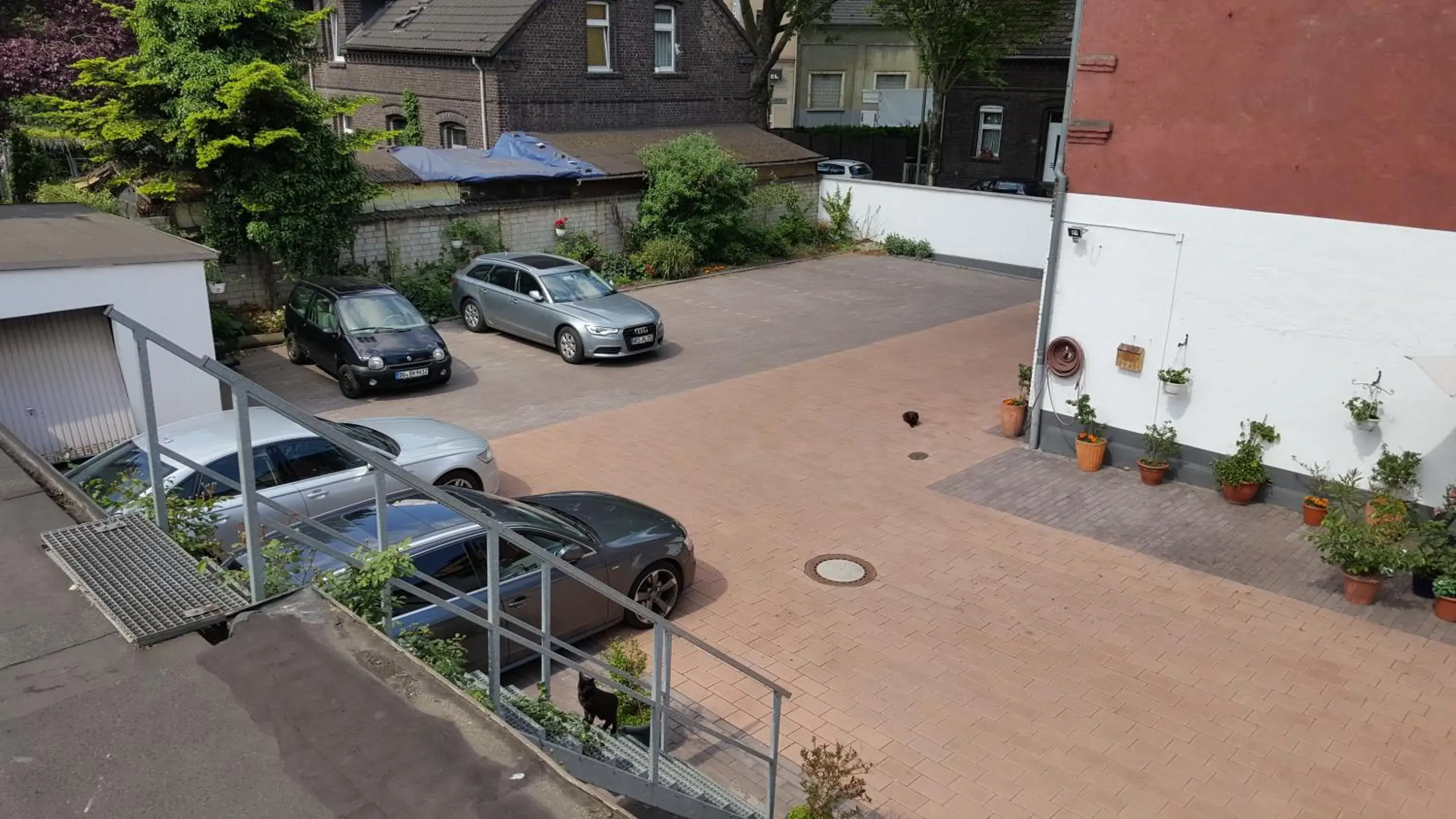 Patio in Hotel Am Kamin