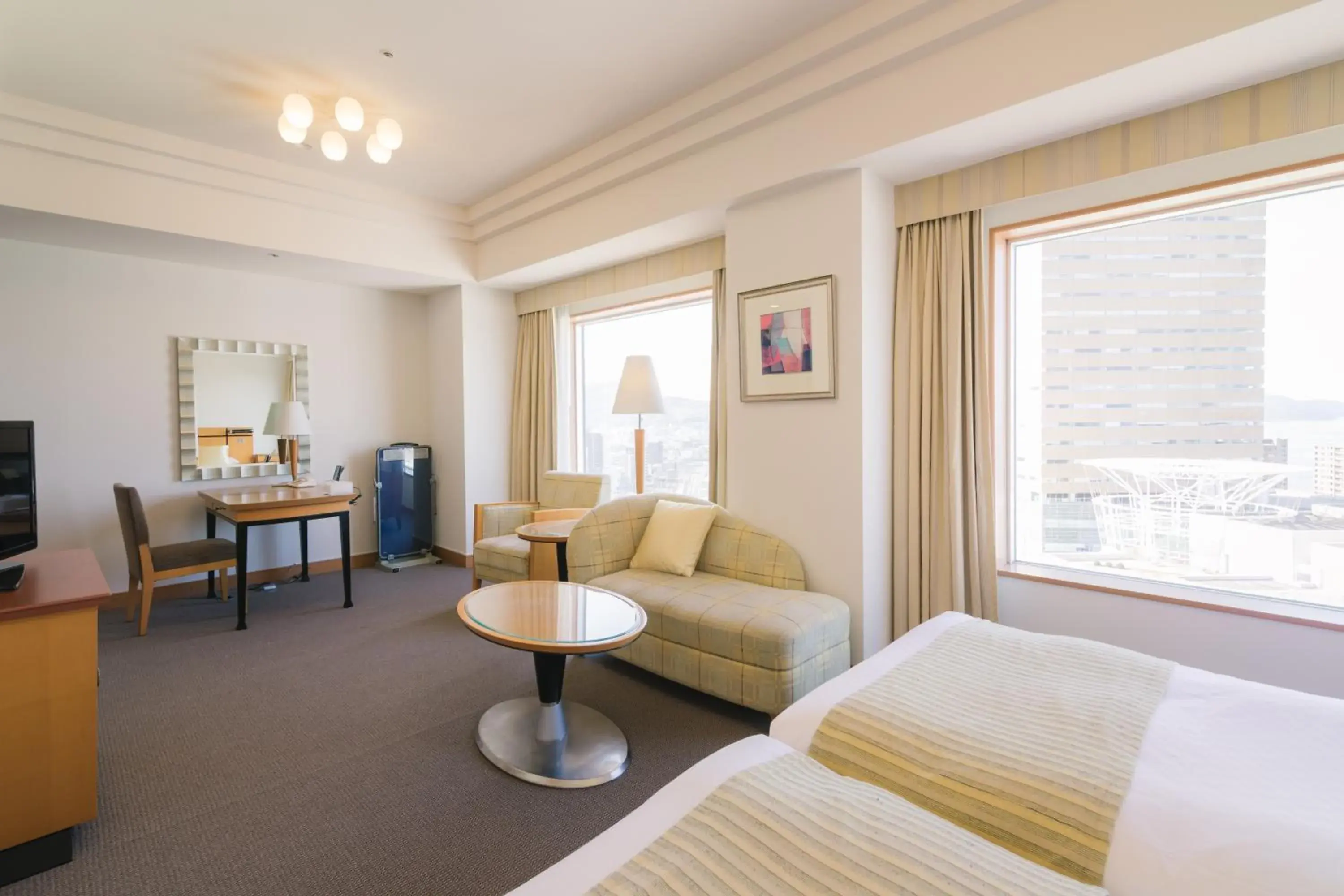 Photo of the whole room, Bed in JR Hotel Clement Takamatsu Photo of the whole room, Bed in JR Hotel Clement Takamatsu