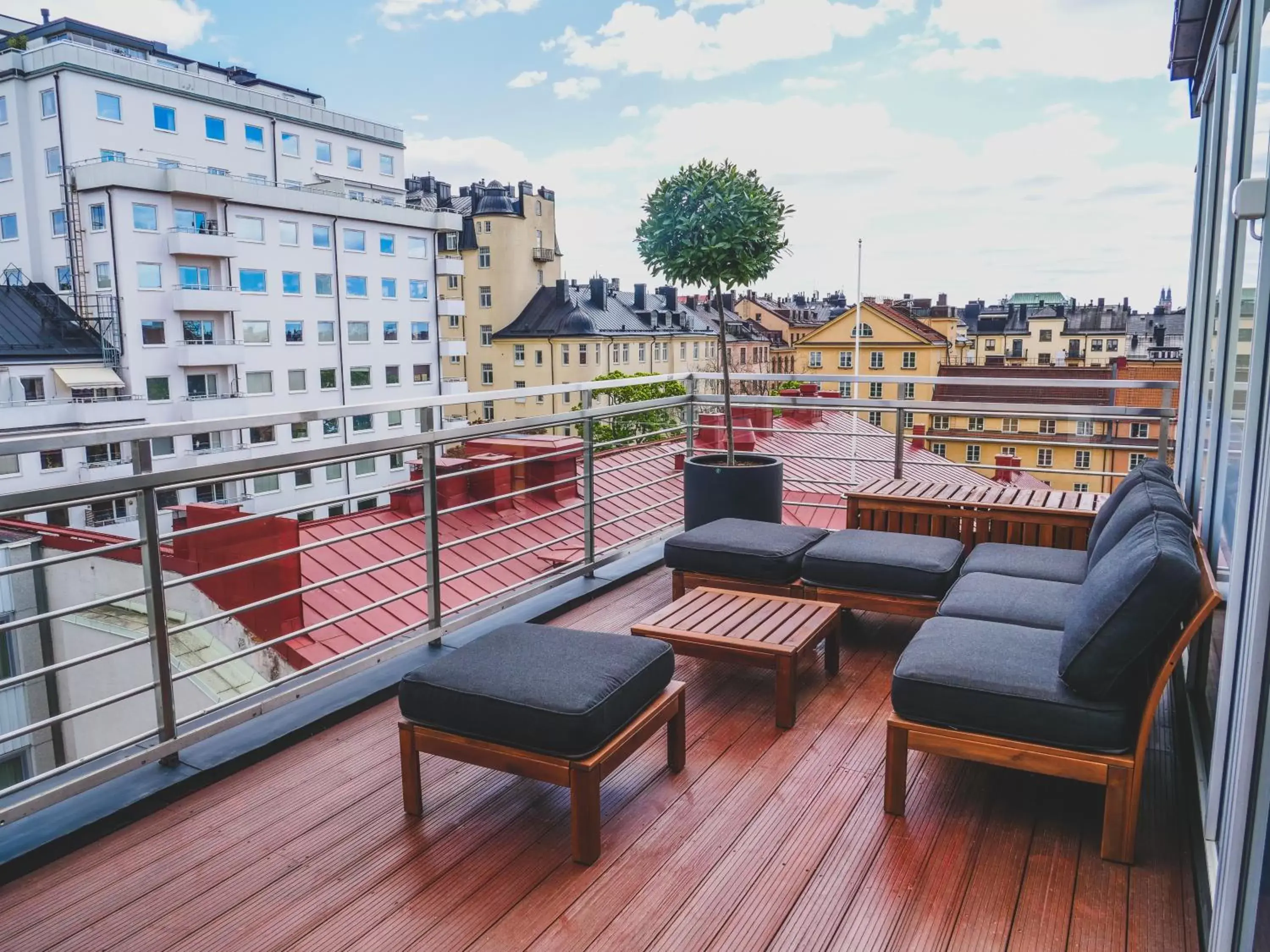 Balcony/Terrace in Clarion Hotel Amaranten