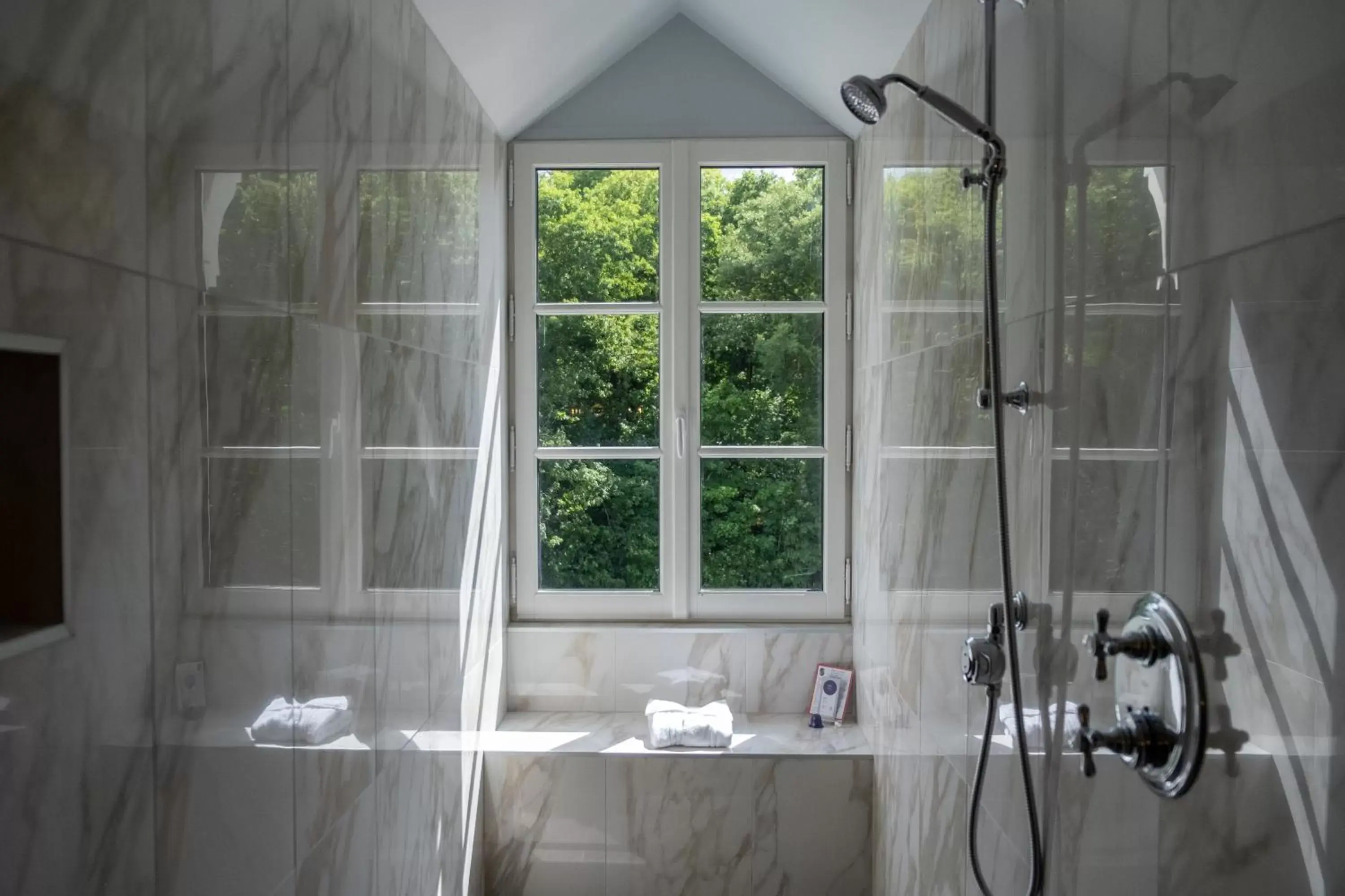 Shower, Bathroom in Novotel Domaine de Maffliers