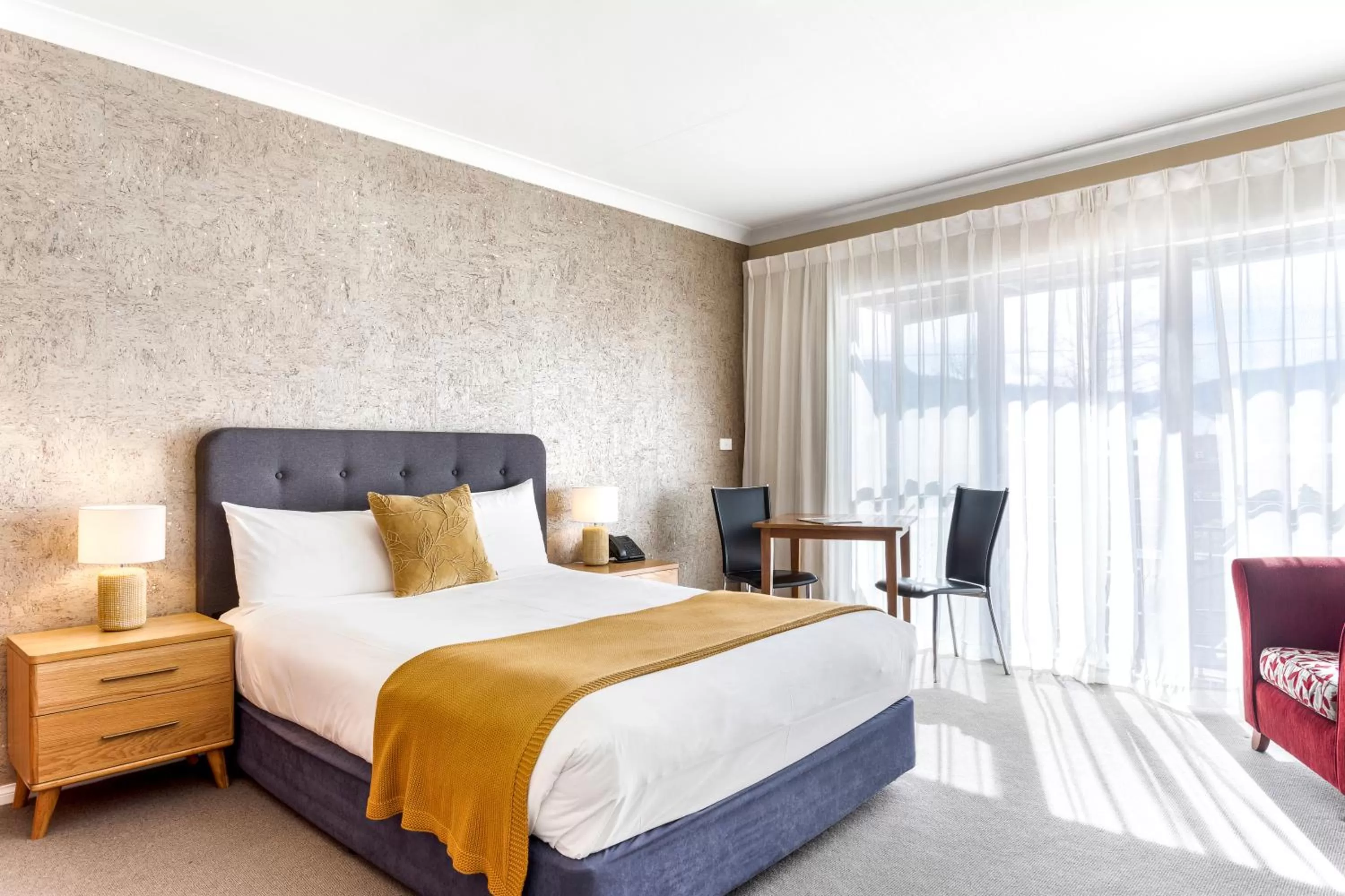 Bed in Mandala Signature Berry