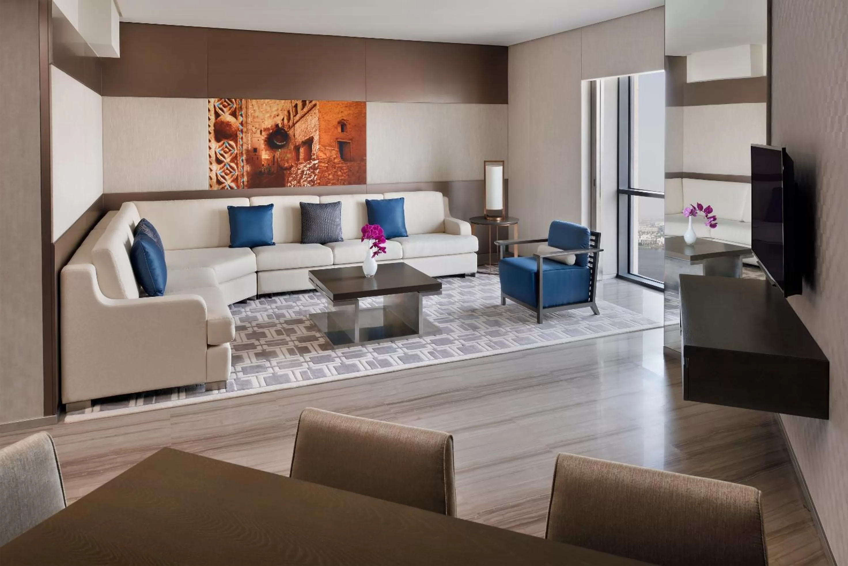Living room in Hyatt Regency Creek Heights Residences