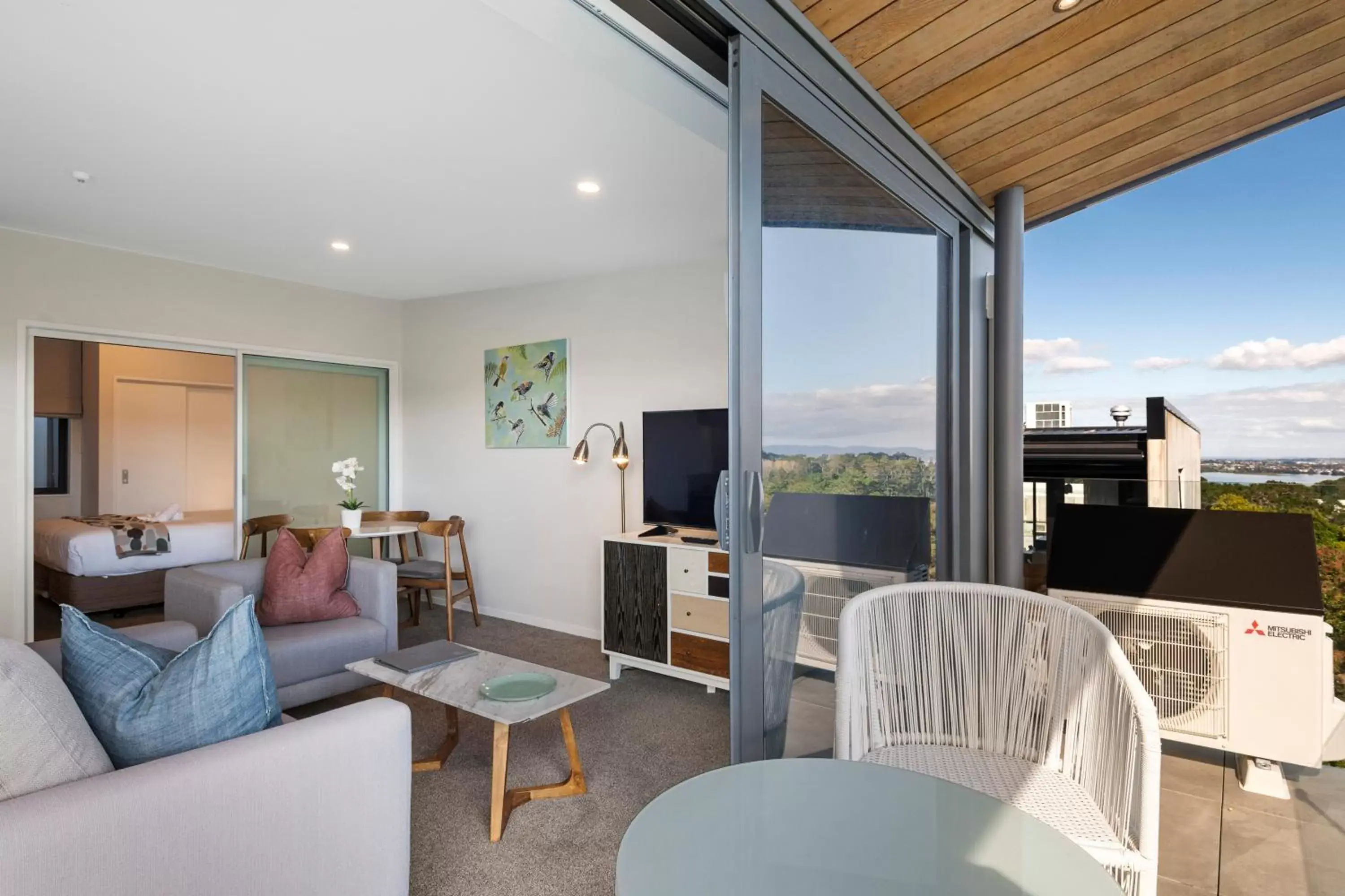 Living room in FERNZ Motel & Apartments Birkenhead