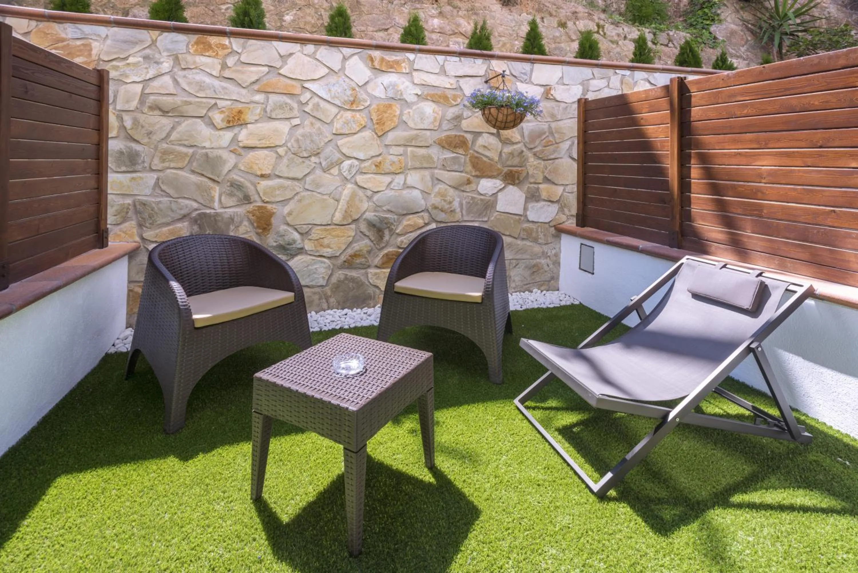 Balcony/Terrace in Hotel GHT Neptuno-Tossa & Venus SPA