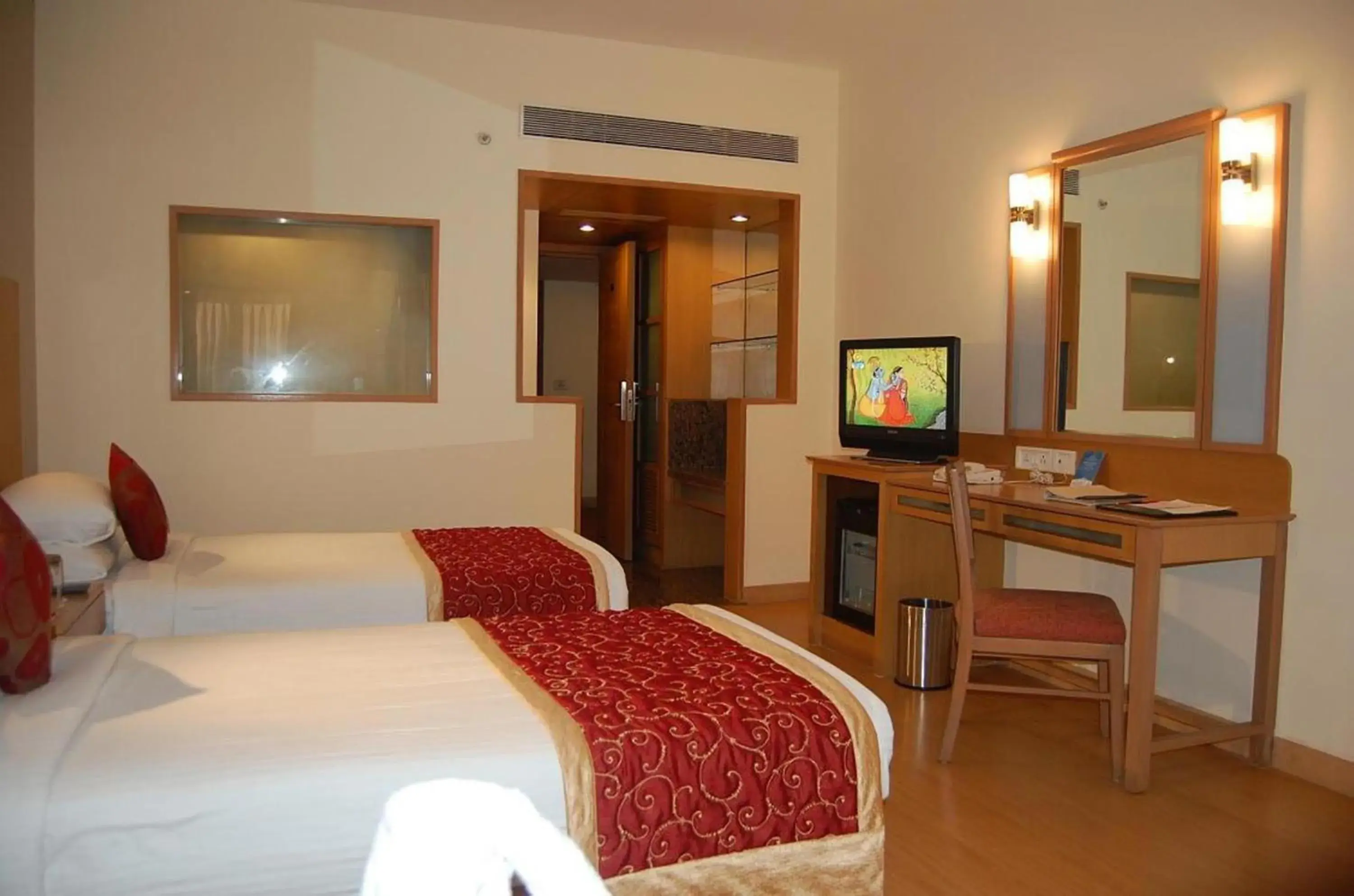 Bedroom, Bed in Hotel Vits Aurangabad