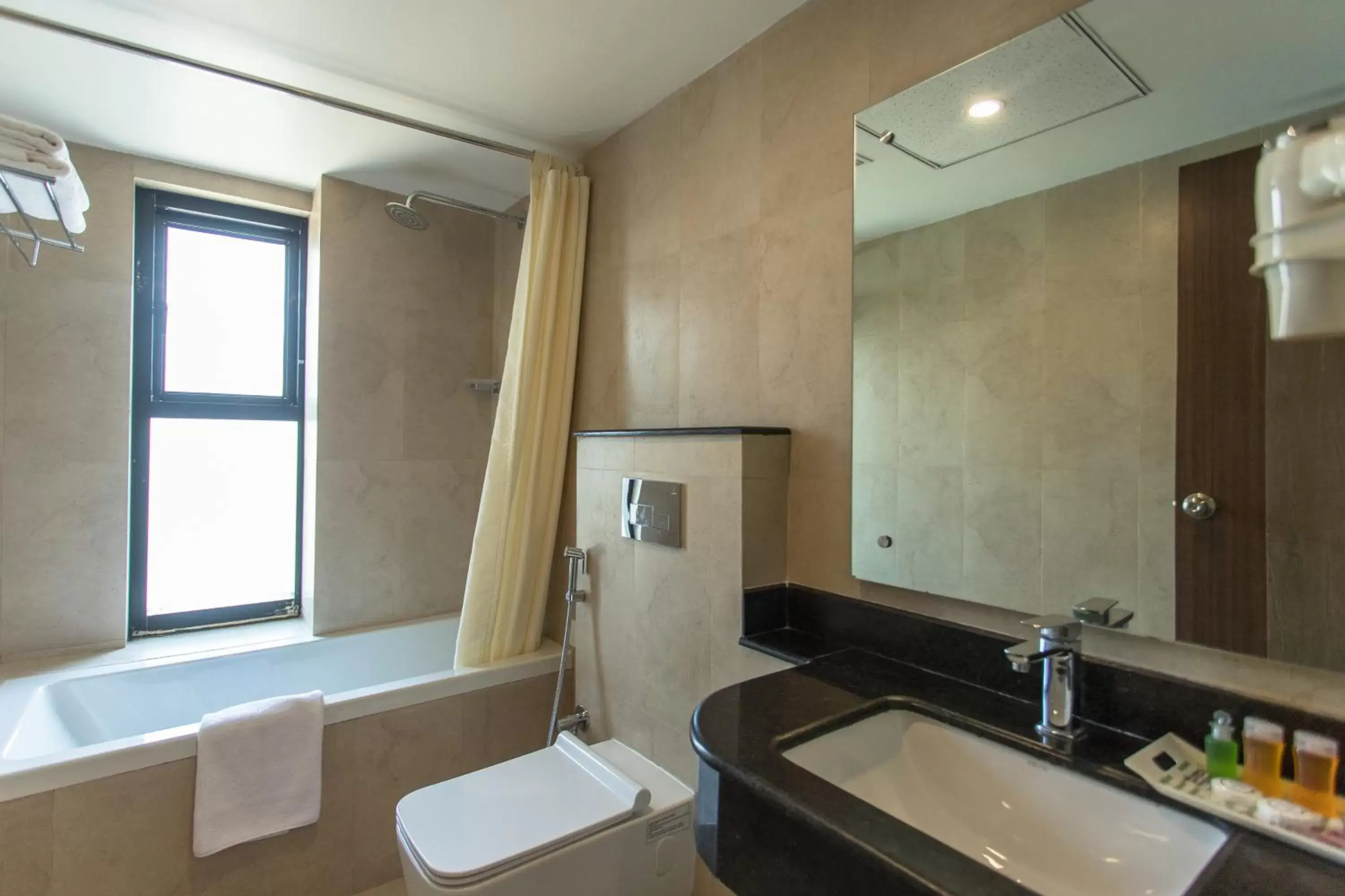 Shower, Bathroom in Landmark Pokhara