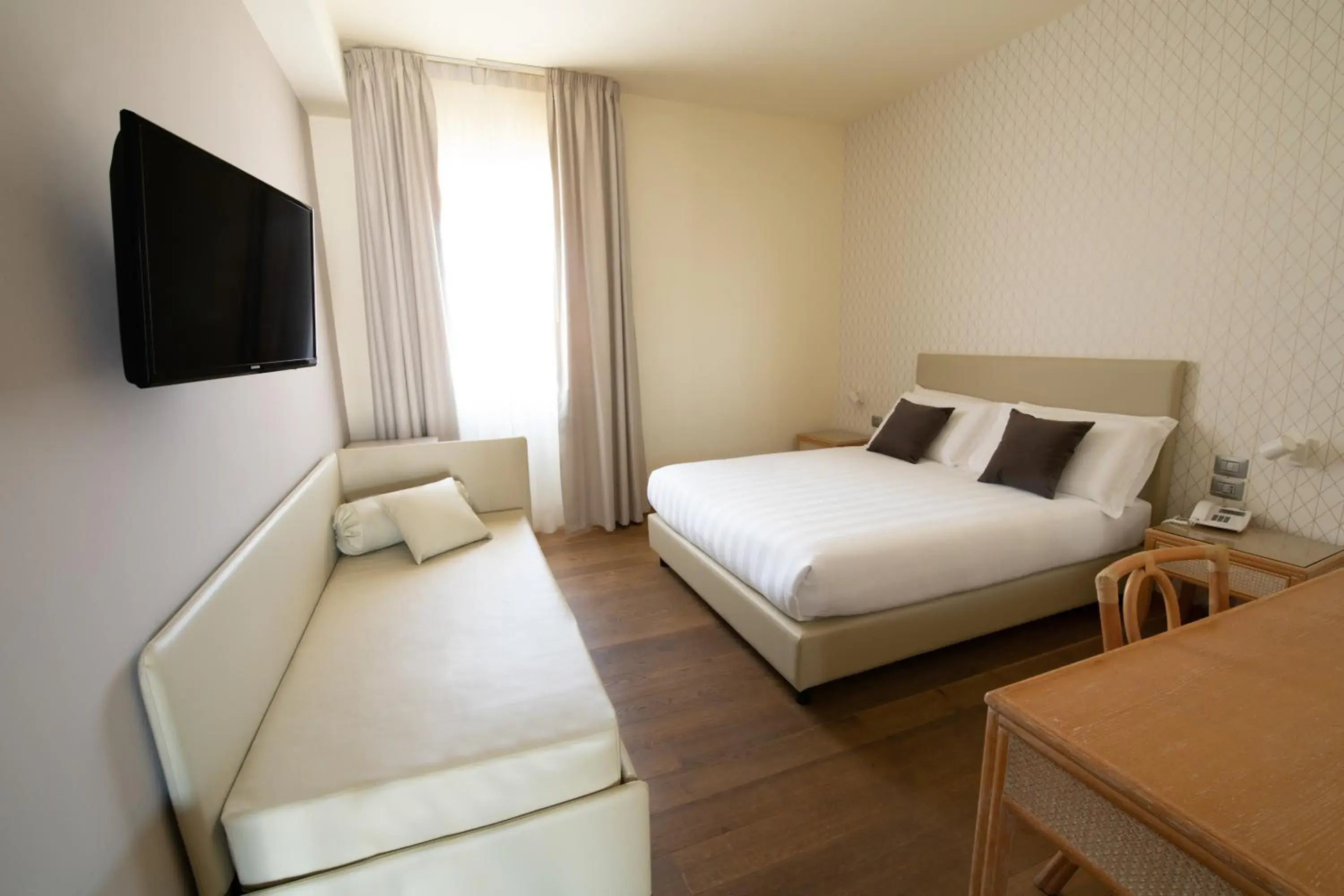 Bed in Hotel Enzo Bed in Hotel Enzo