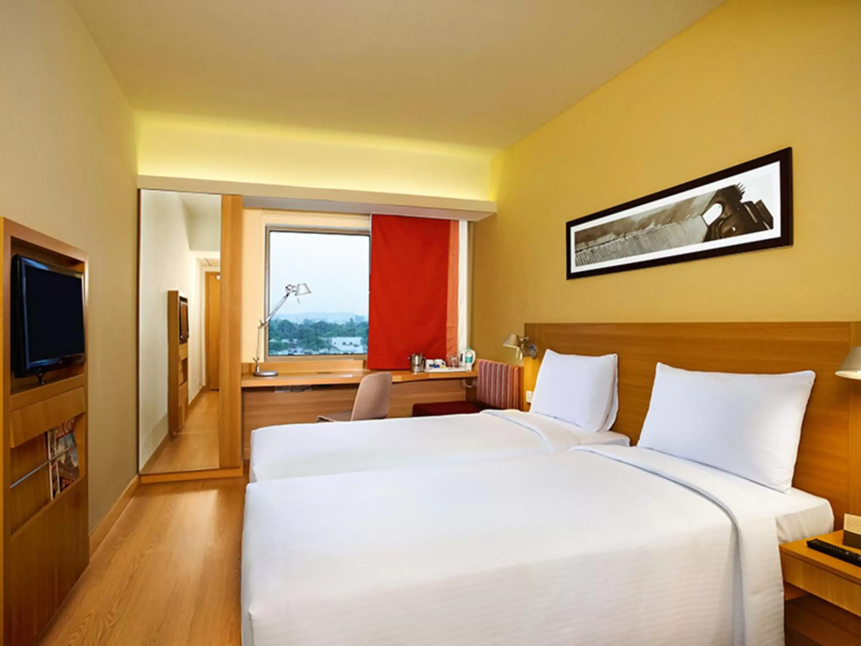 Bed in ibis Hyderabad Hitec City - An Accor Brand