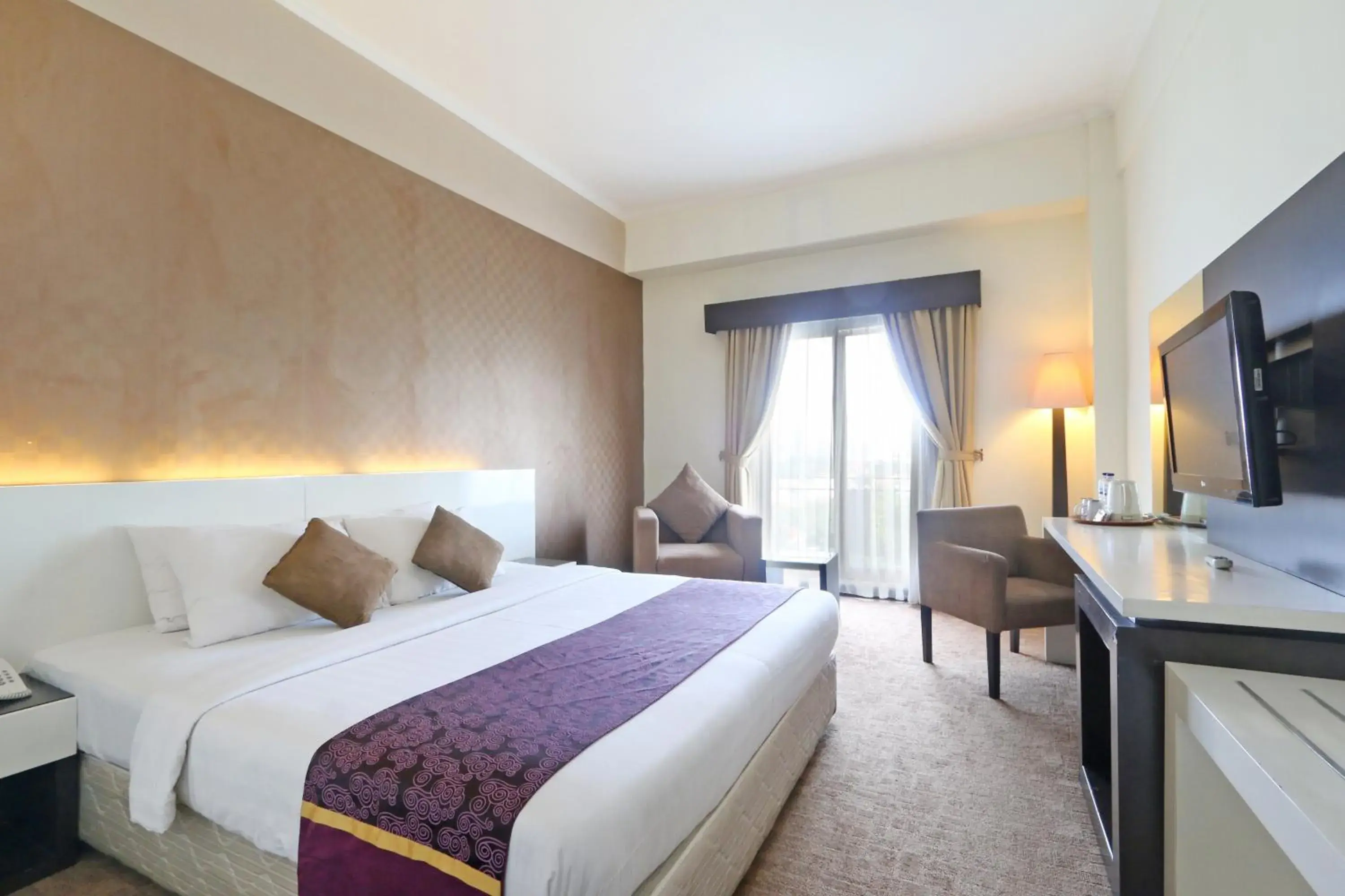 Bed in Hotel Kaisar Bed in Hotel Kaisar