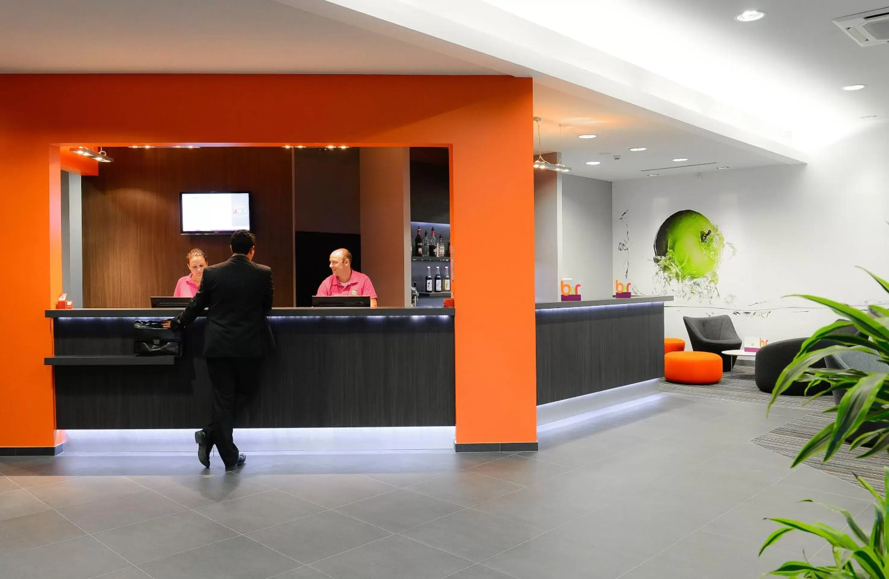 Lobby or reception, Lobby/Reception in ibis Styles Caen centre gare