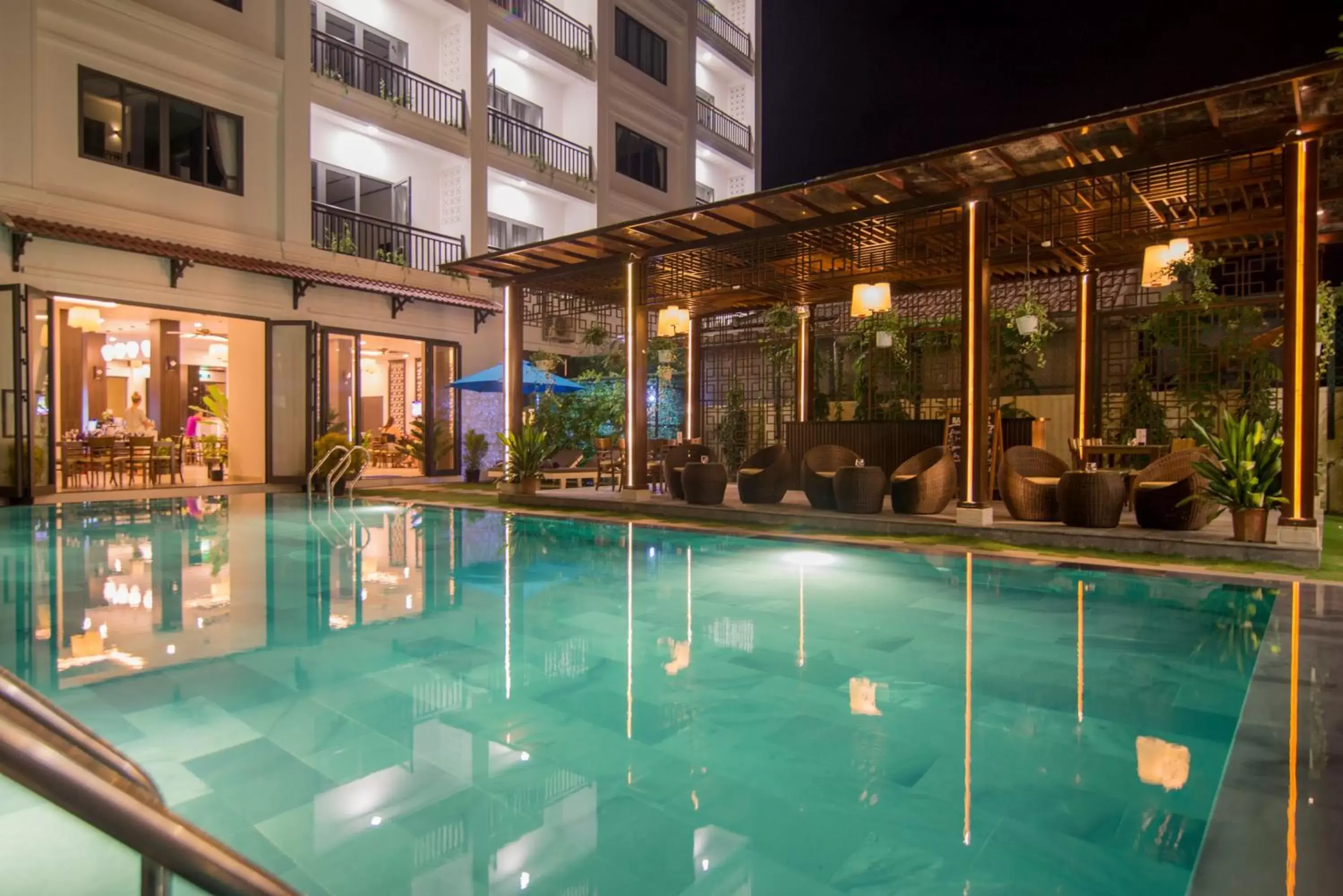 Swimming Pool in Golden Pearl Hoi An Hotel