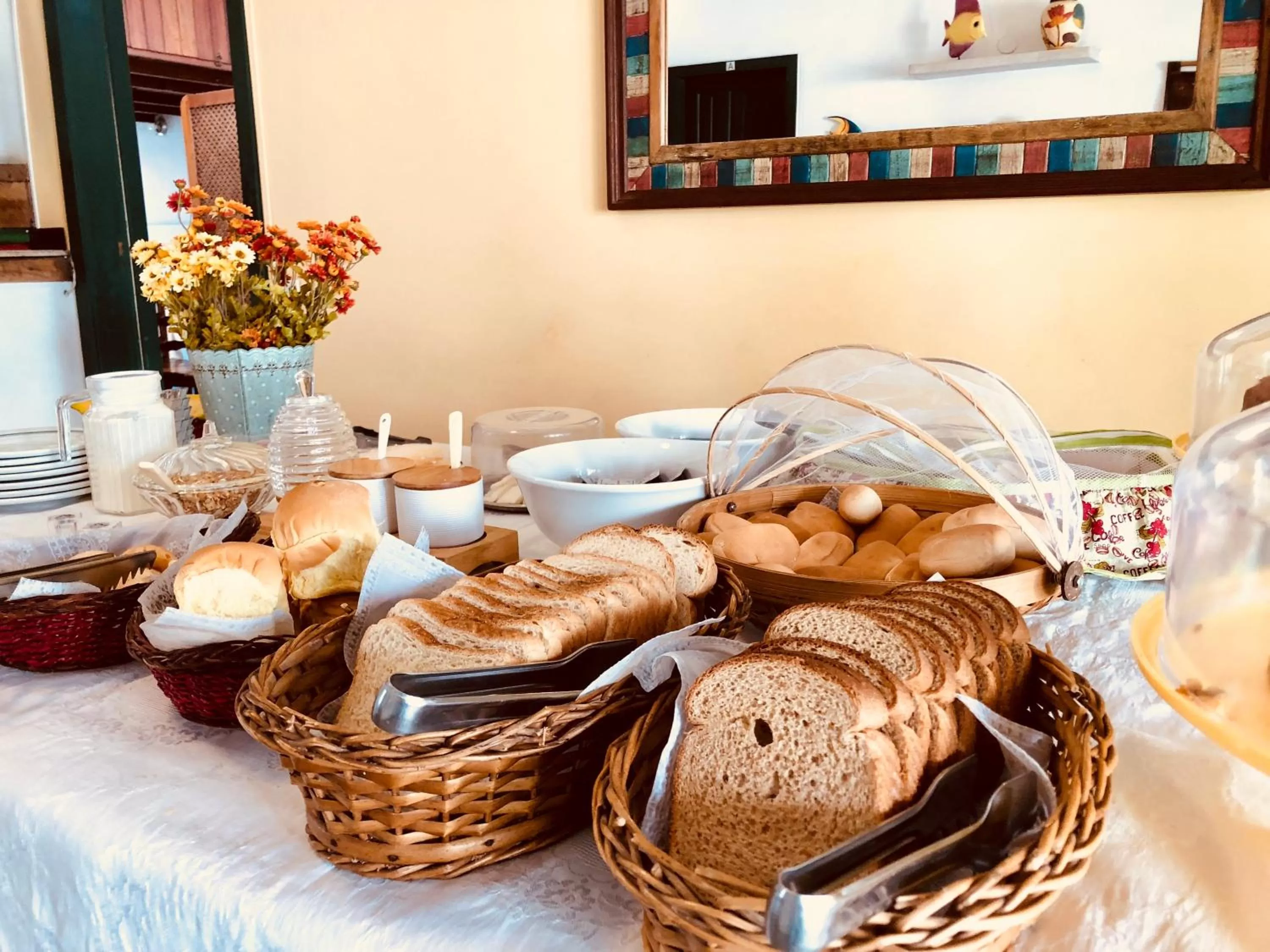 Breakfast in Pousada Canteiros