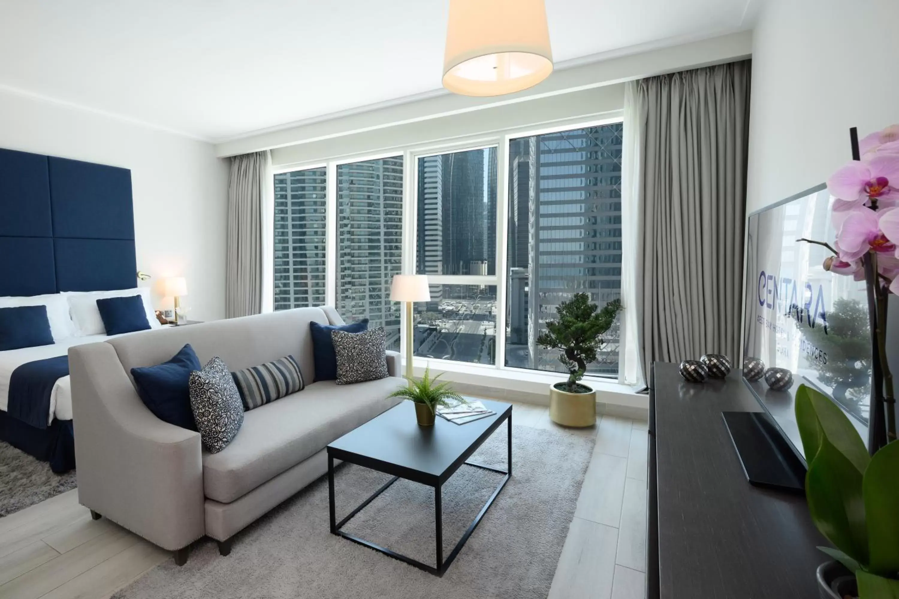 Living room in Centara West Bay Hotel & Residences Doha Living room in Centara West Bay Hotel & Residences Doha