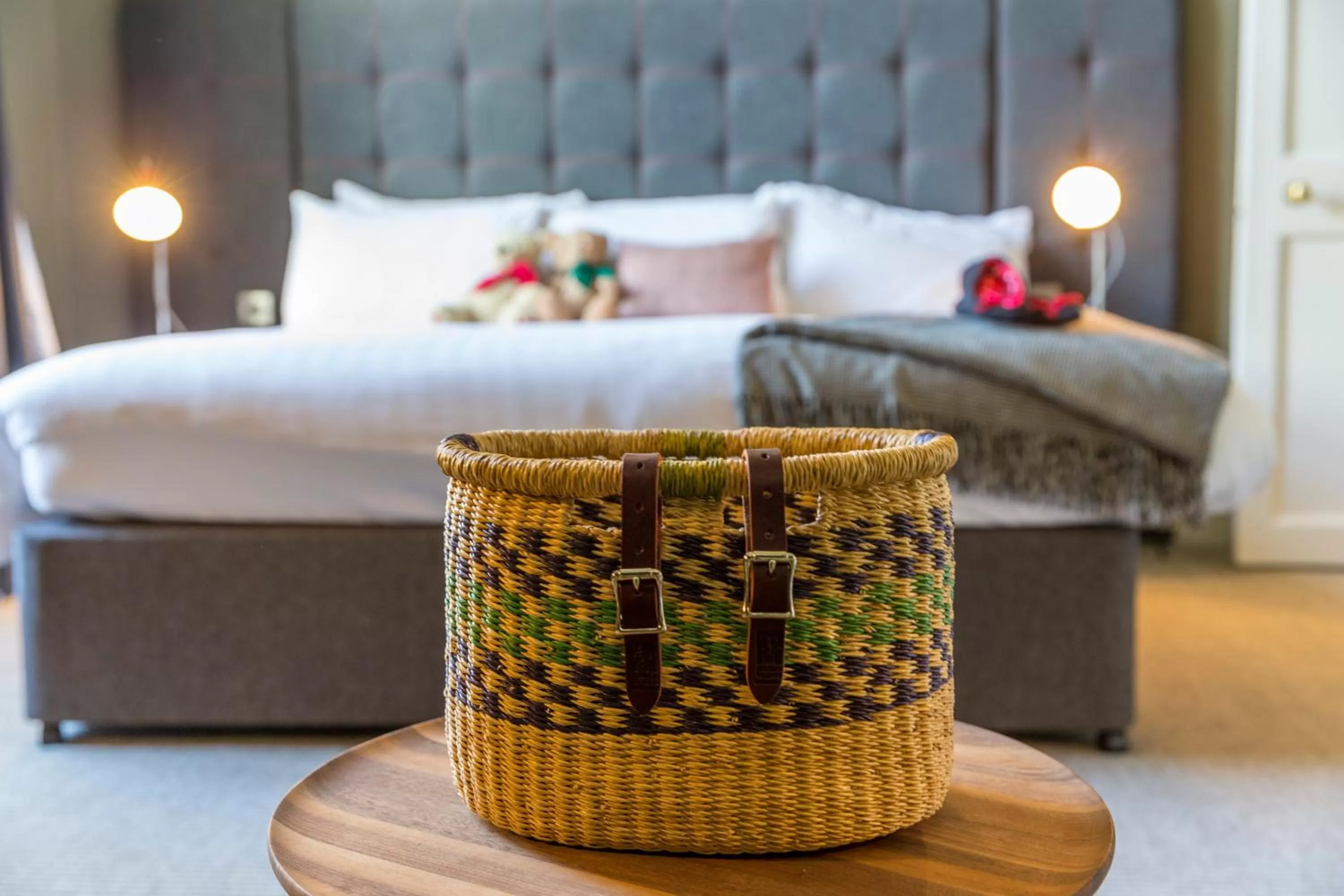 Decorative detail, Bed in Peebles Hydro