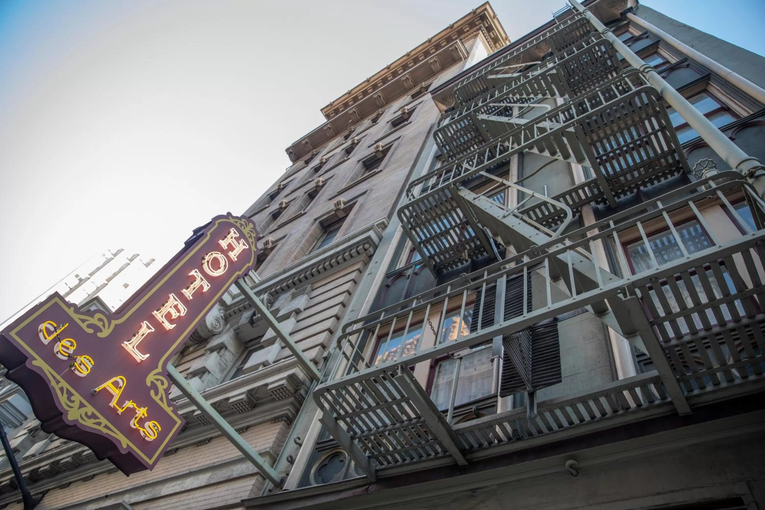 Property building in Hotel Des Arts