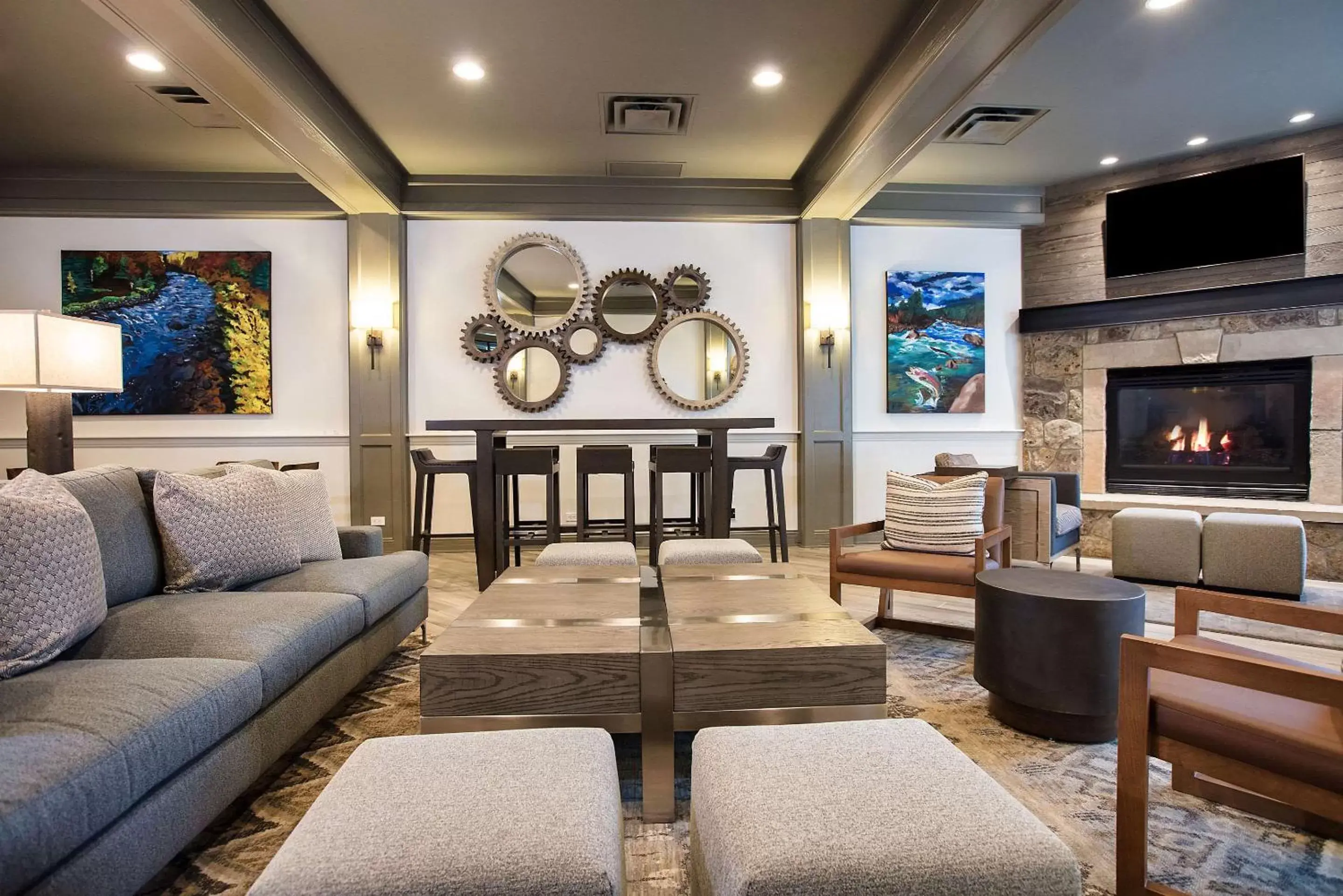 Lobby or reception in The Inn at Riverwalk Lobby or reception in The Inn at Riverwalk