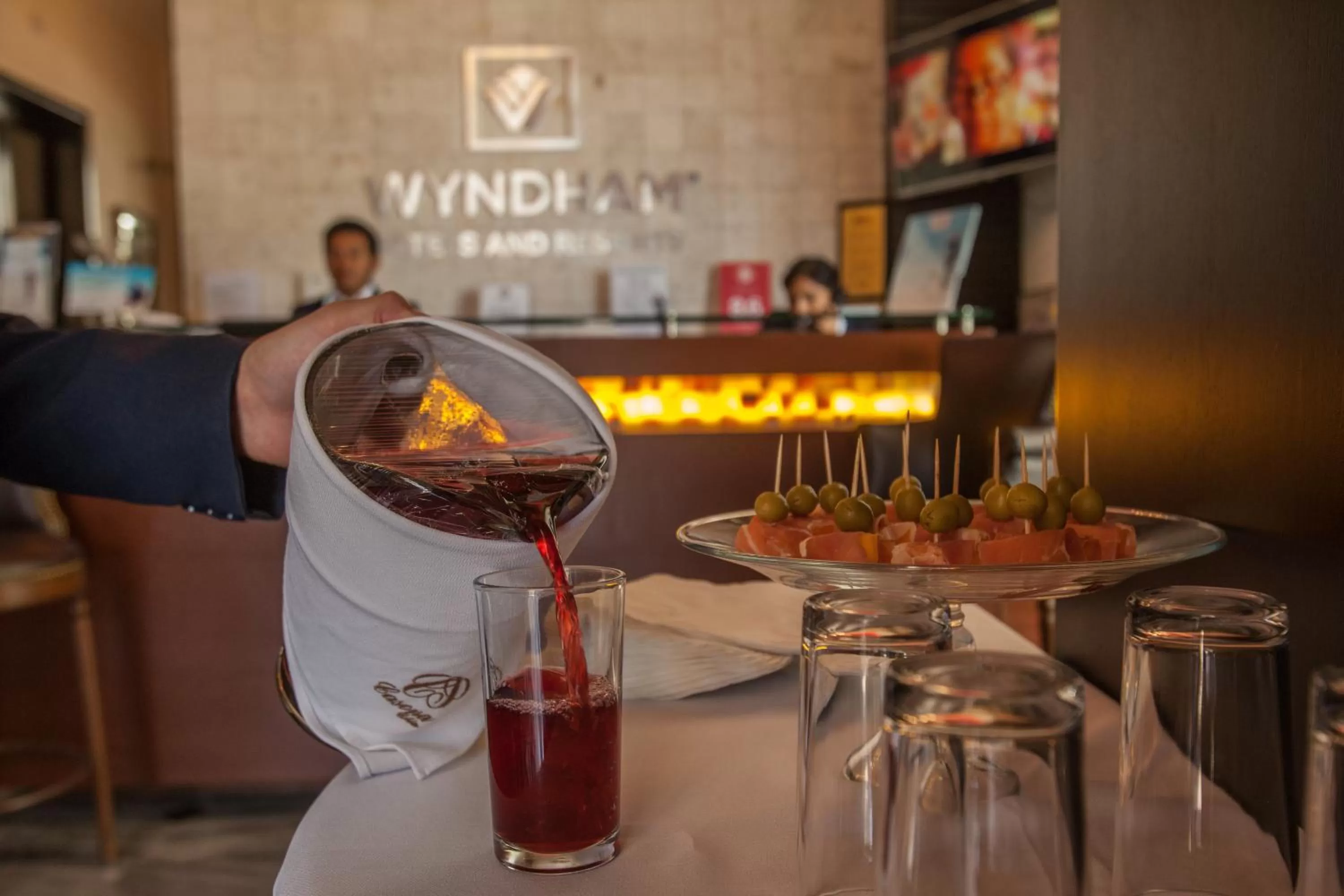 Food close-up in Wyndham Merida