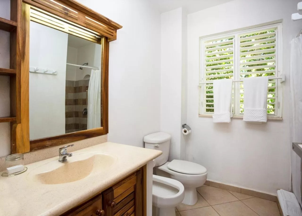 Shower in Albachiara Hotel - Las Terrenas