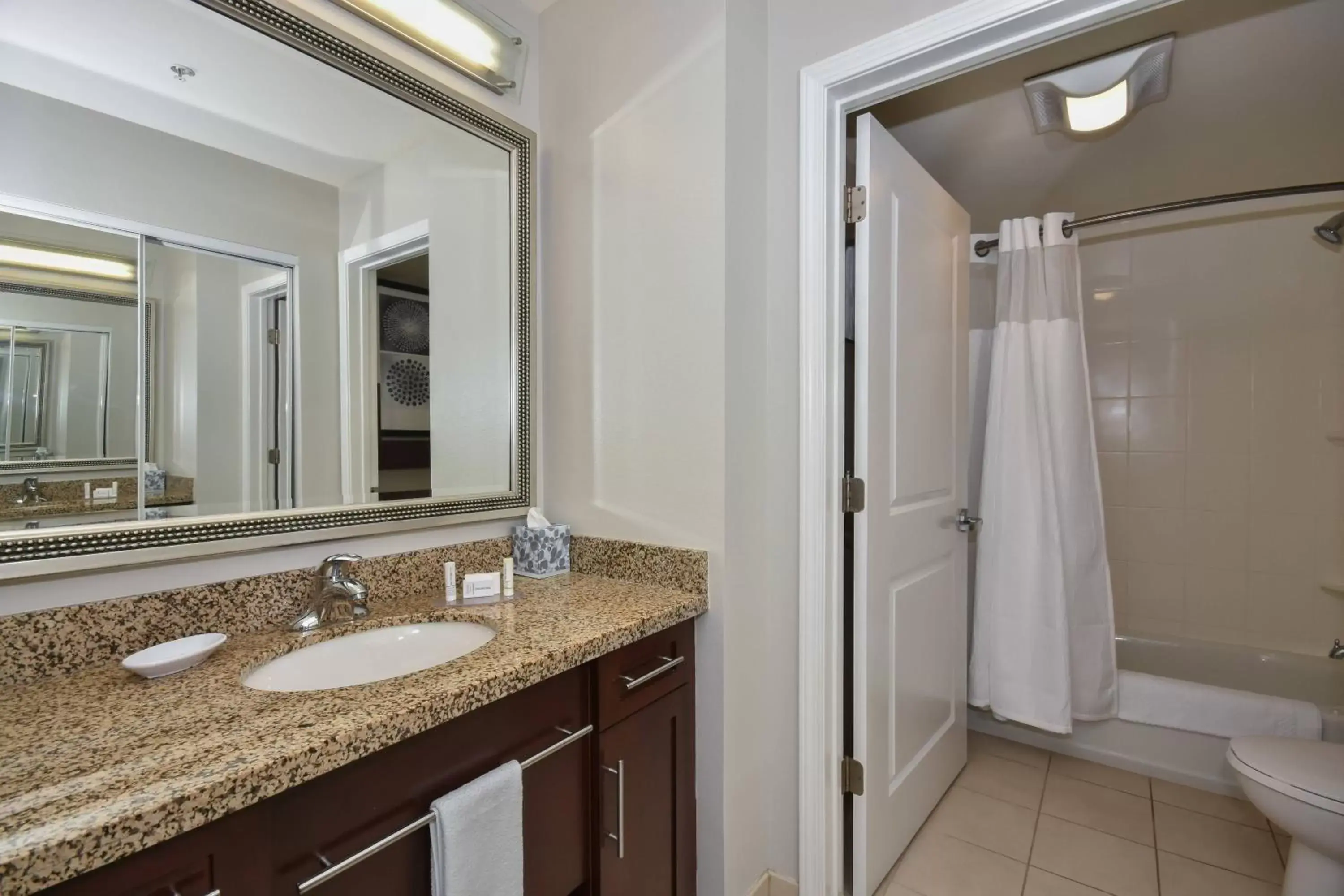 Bathroom in Residence Inn Charlotte Concord