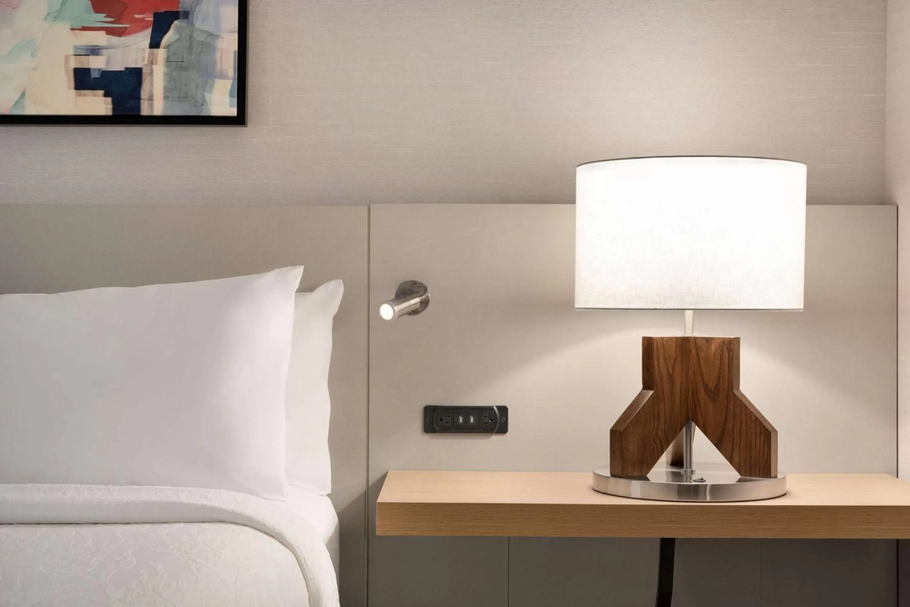 Bed in Hilton Garden Inn Tysons Corner