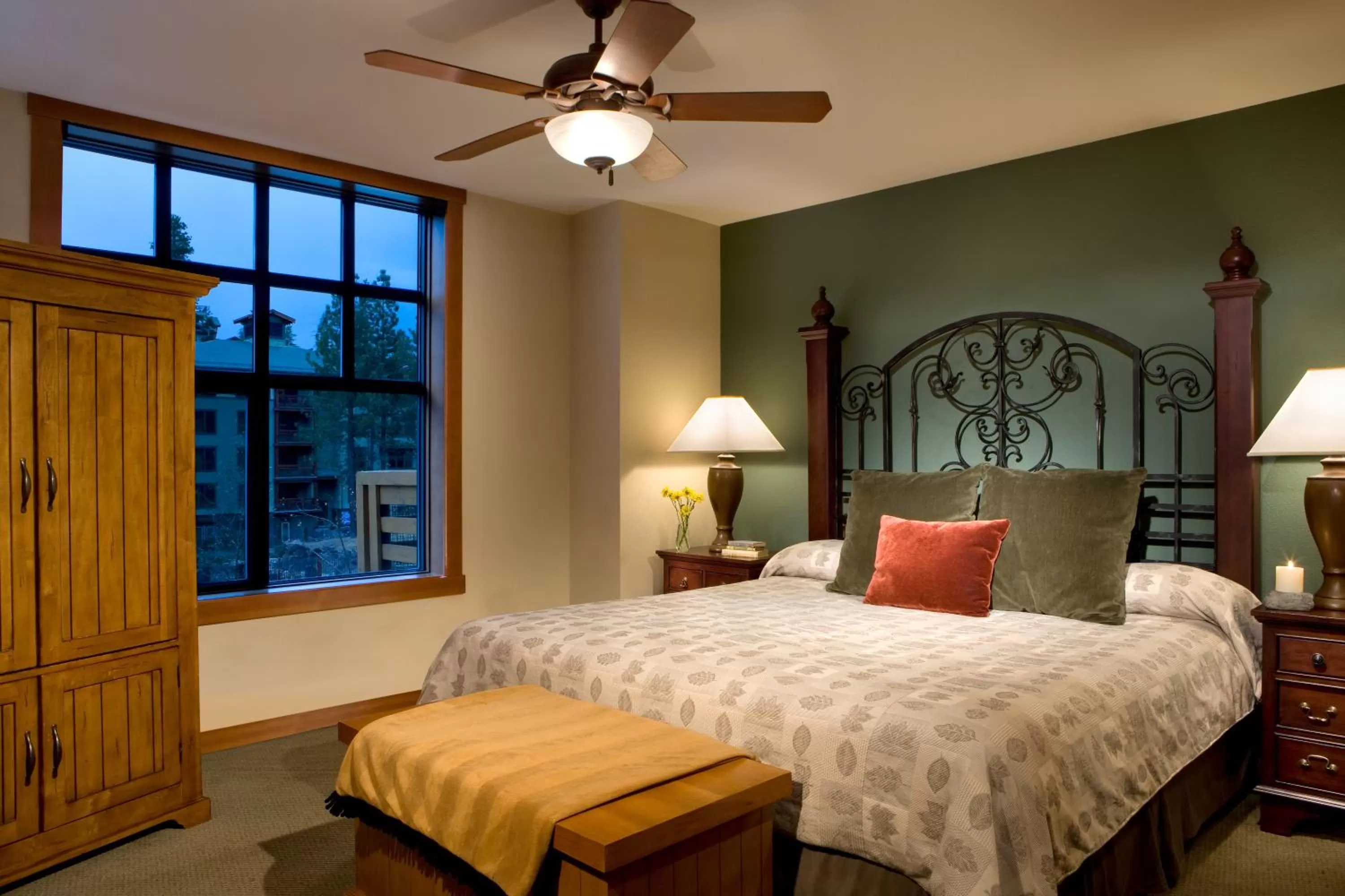 Bed in The Village Lodge