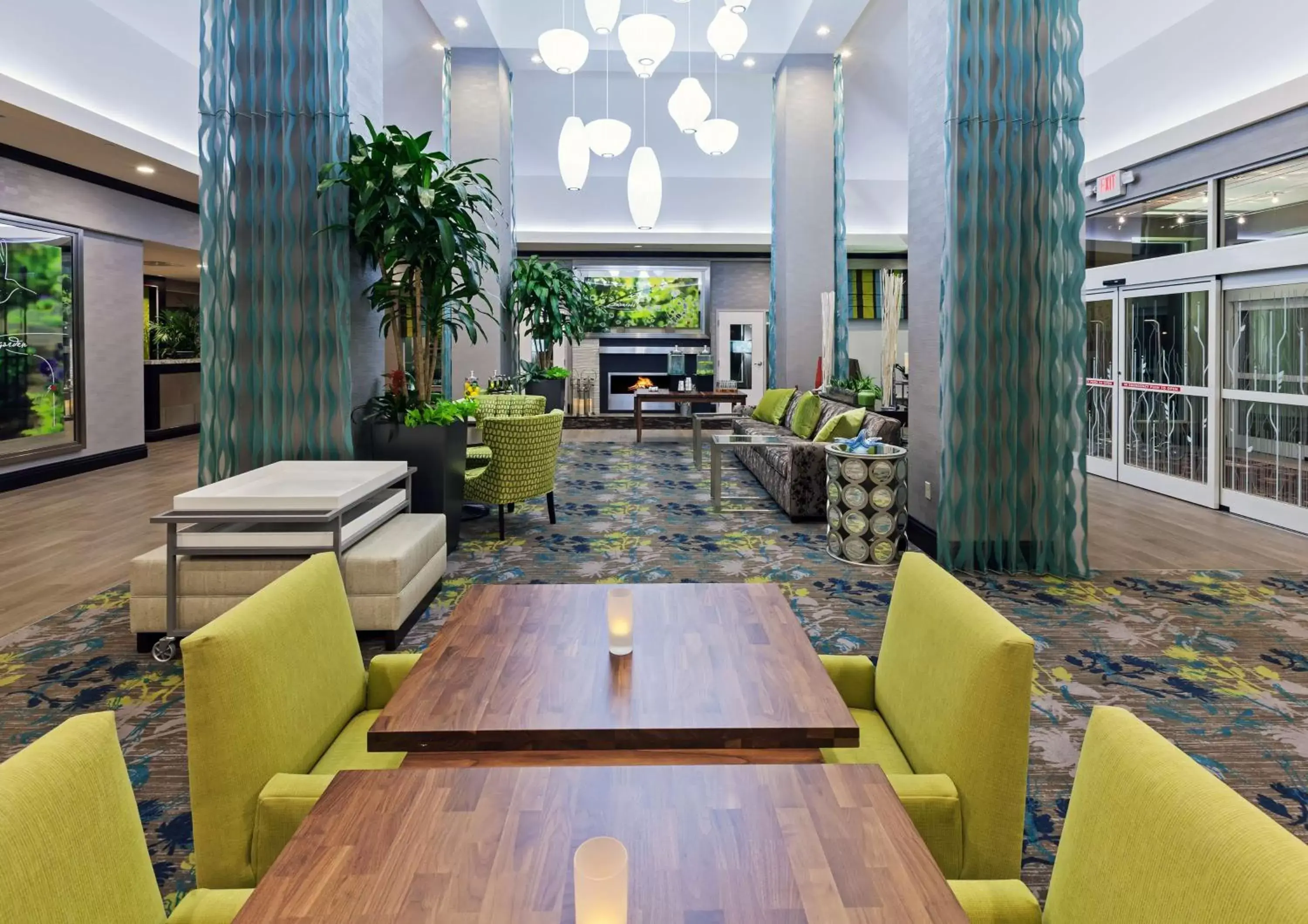 Lobby or reception in Hilton Garden Inn West Little Rock