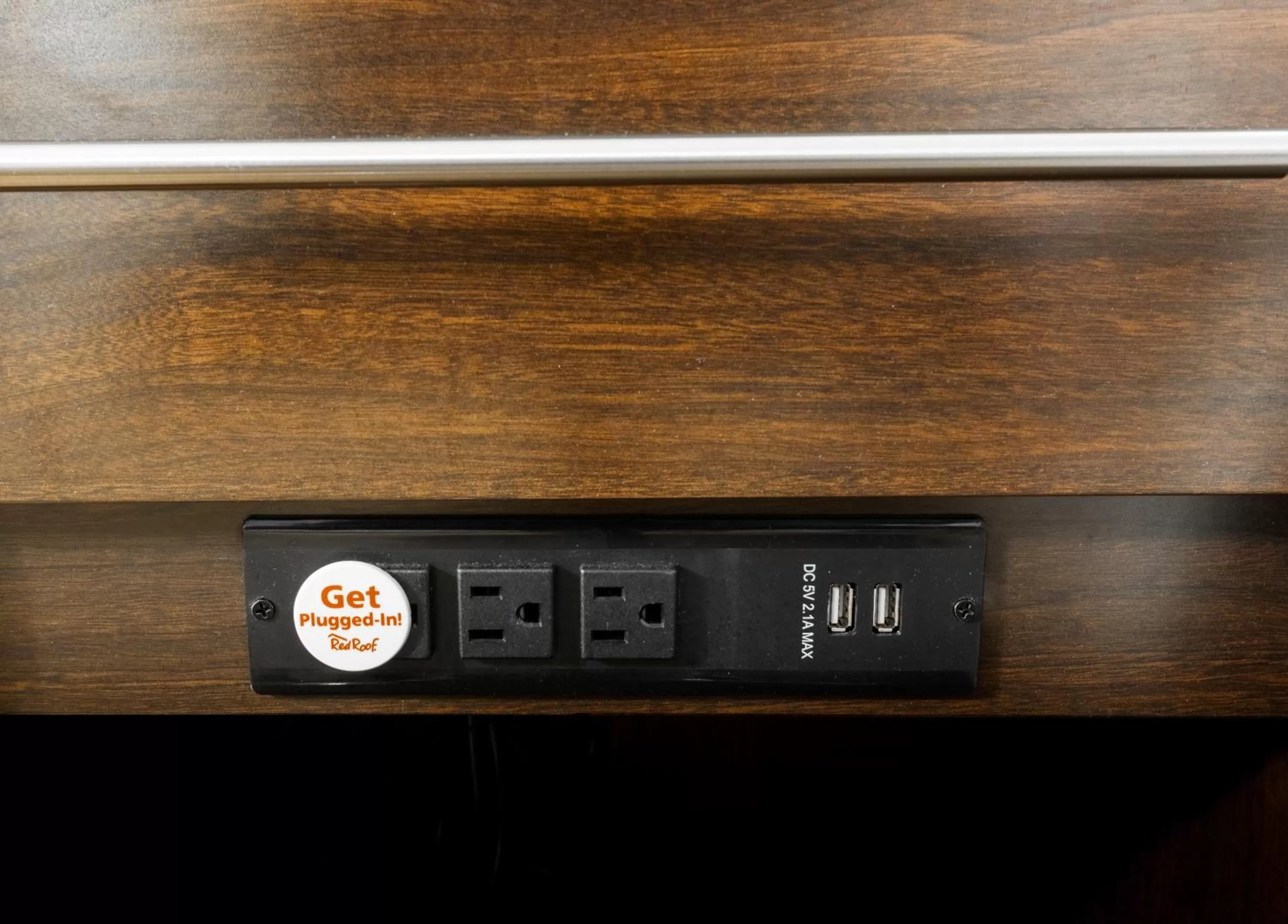 Photo of the whole room in Red Roof Inn PLUS Raleigh Downtown NCSU Conv Center