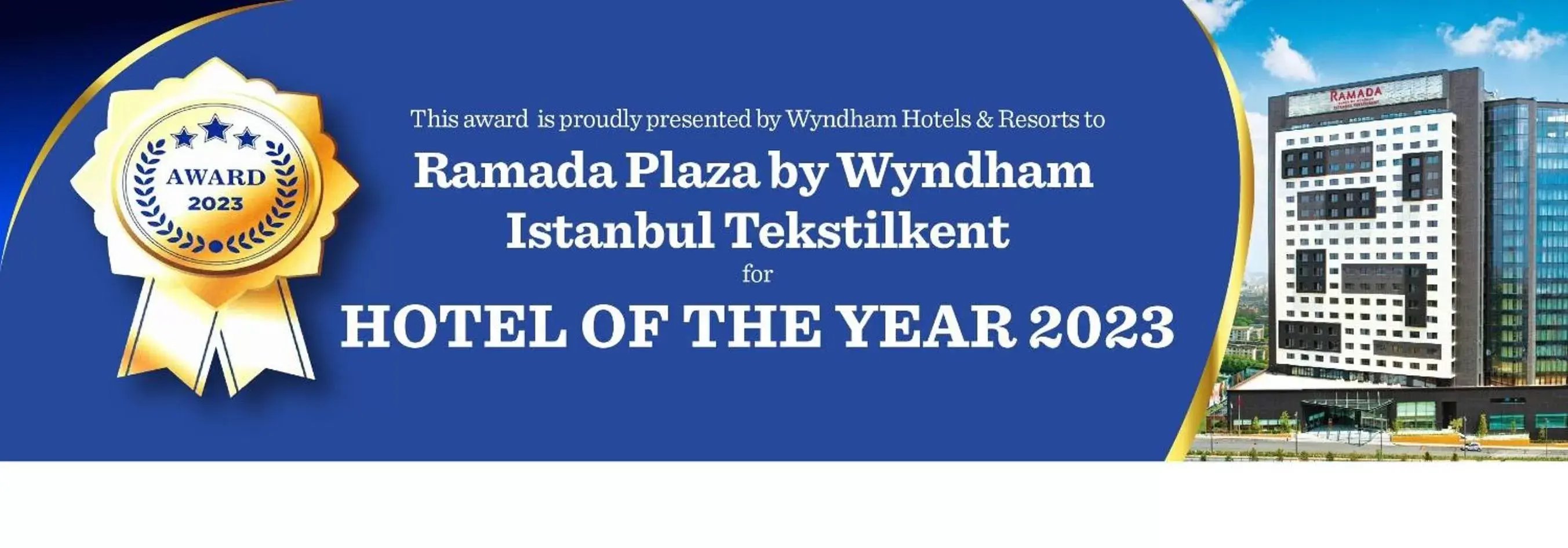 Certificate/Award in Ramada Plaza By Wyndham Istanbul Tekstilkent