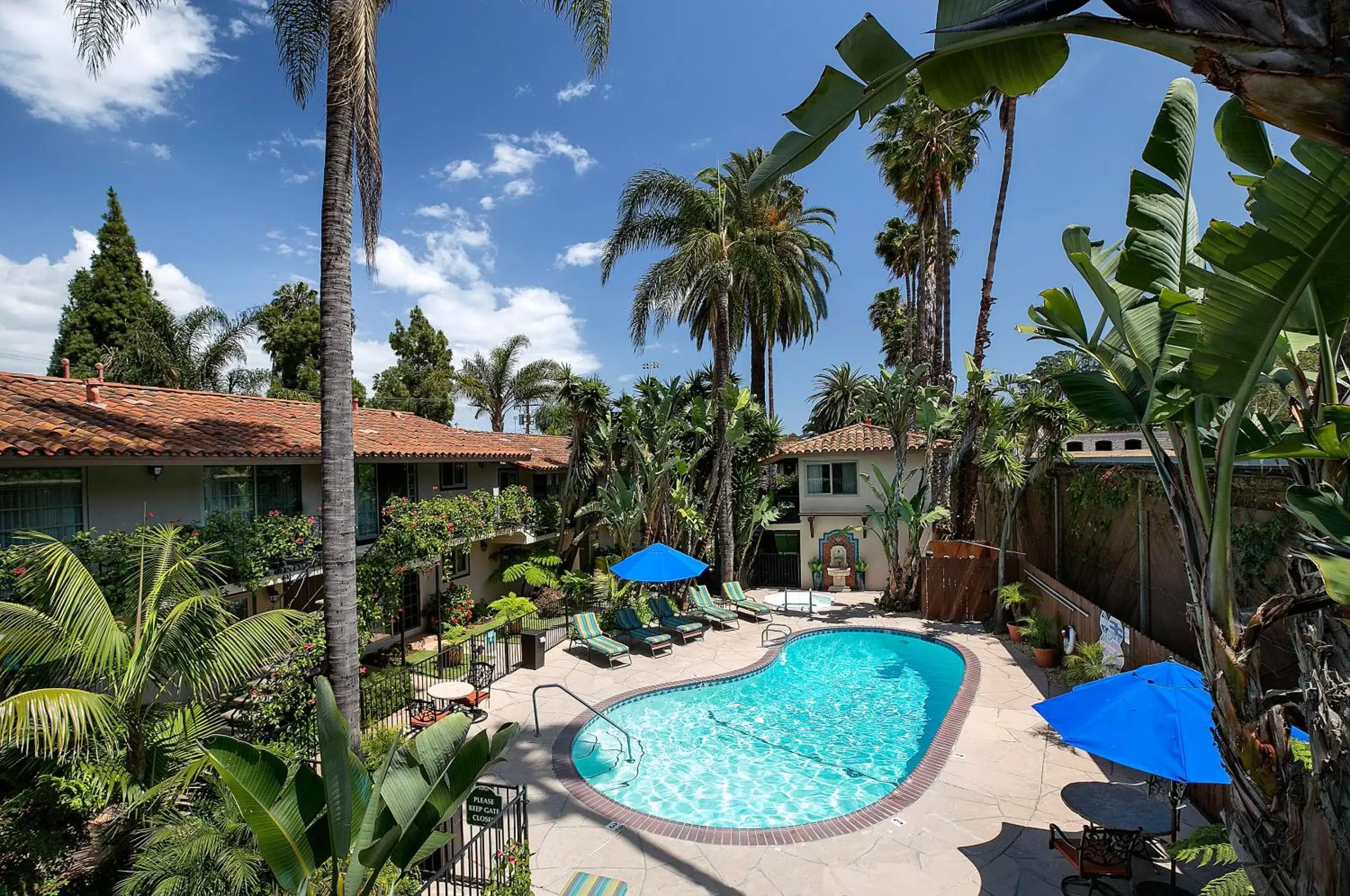 Pool View in Inn by the Harbor